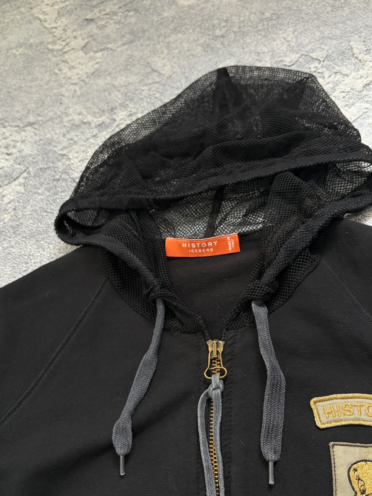 Iceberg Vtg History Iceberg Mesh Zip Hoodie Tweety Patch Italy M Size M / US 6-8 / IT 42-44 - 8 Thumbnail