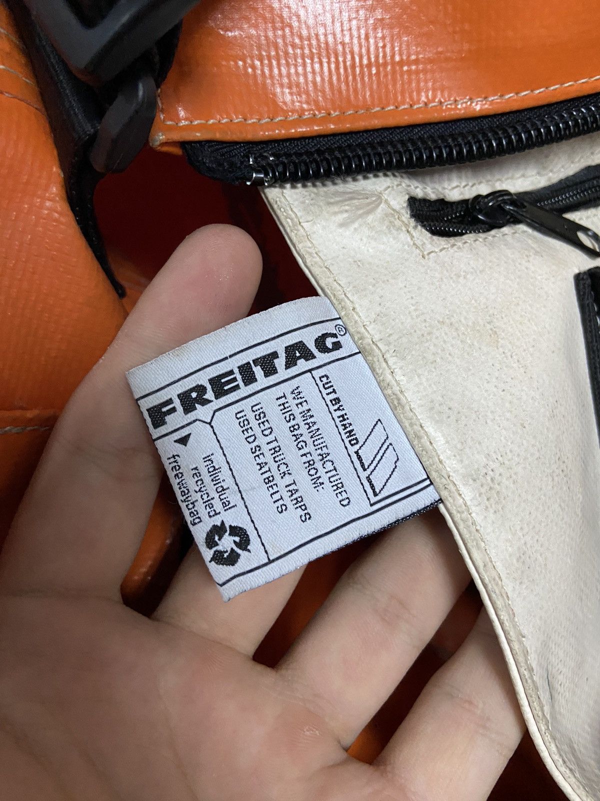 Freitag × Vintage Freitag Vintage Waterproof Shoulder Bag Recycle ♻️ Size ONE SIZE - 6 Thumbnail