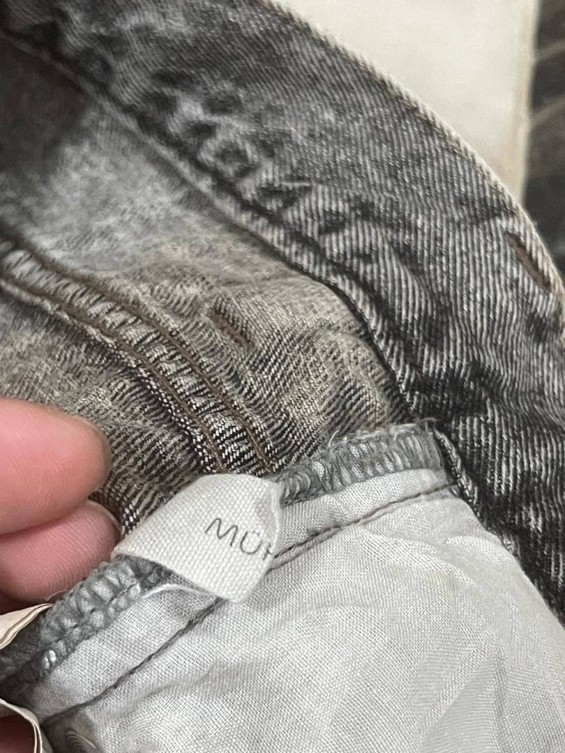 Japanese Brand MUHE.T Baggy Distressed Denim Balenciaga Style Size 27" / US 4 / IT 40 - 18 Thumbnail