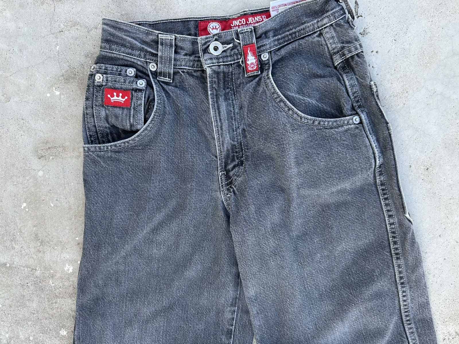 JNCO JNCO Jeans Kids Wide Leg Baggy Denim - Cobra Embroidered Size US 26 / EU 42 - 8 Thumbnail