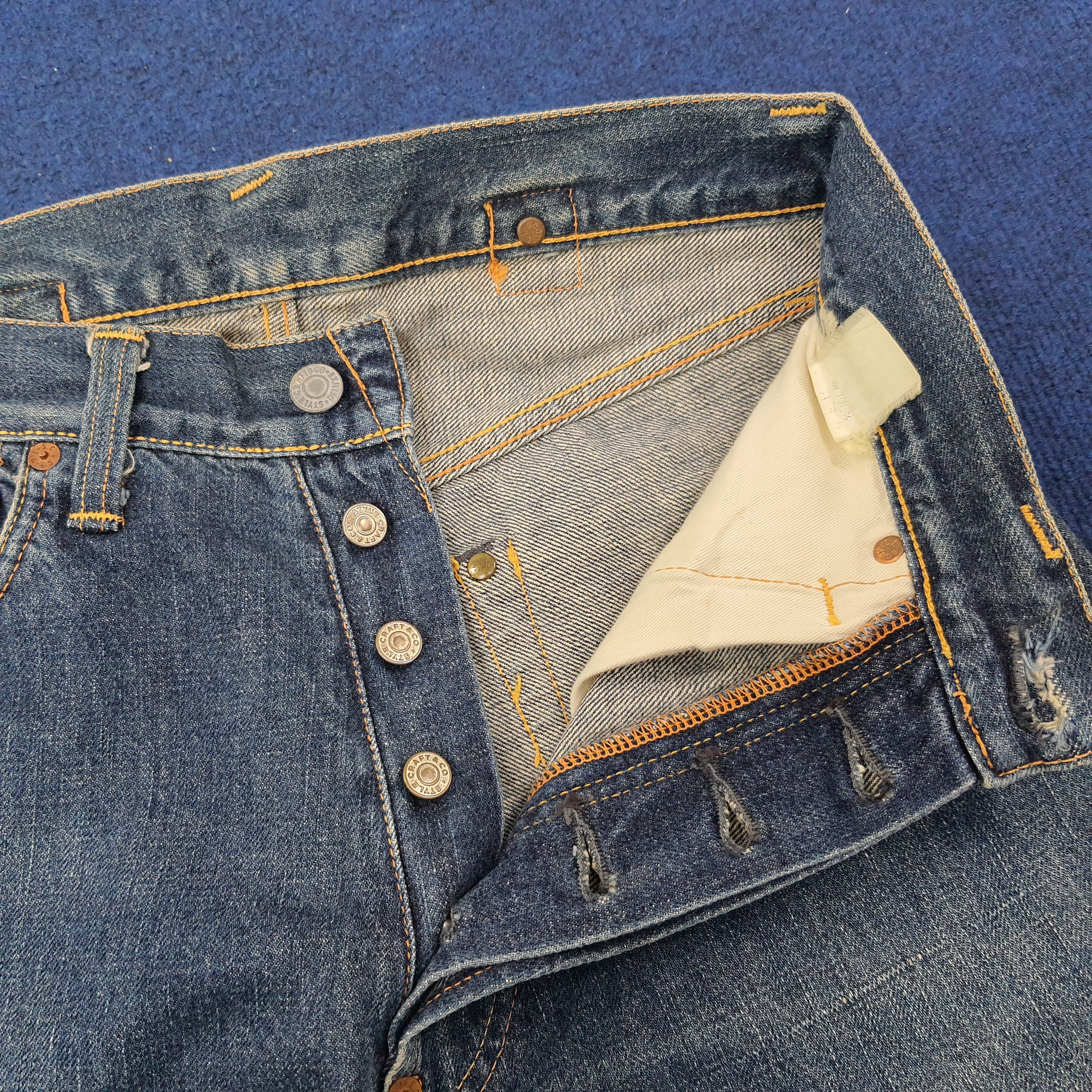 Evisu Vintage Evis Jeans Selvedge Custom Daicock Jeans C235N25 Size US 28 / EU 44 - 7 Thumbnail