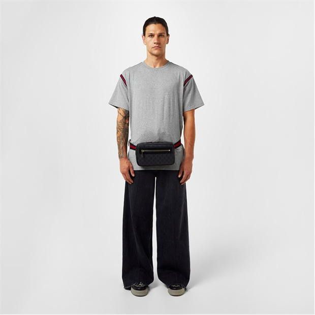 Gucci GUCCI Men'S Jacquard Cotton Gg Supreme Belt Bag Size ONE SIZE - 5 Thumbnail