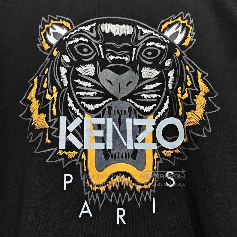 Kenzo Kenzo Black Classic Tiger Head Printed Logo Short-Sleeve T Size S / US 4 / IT 40 - 7 Thumbnail