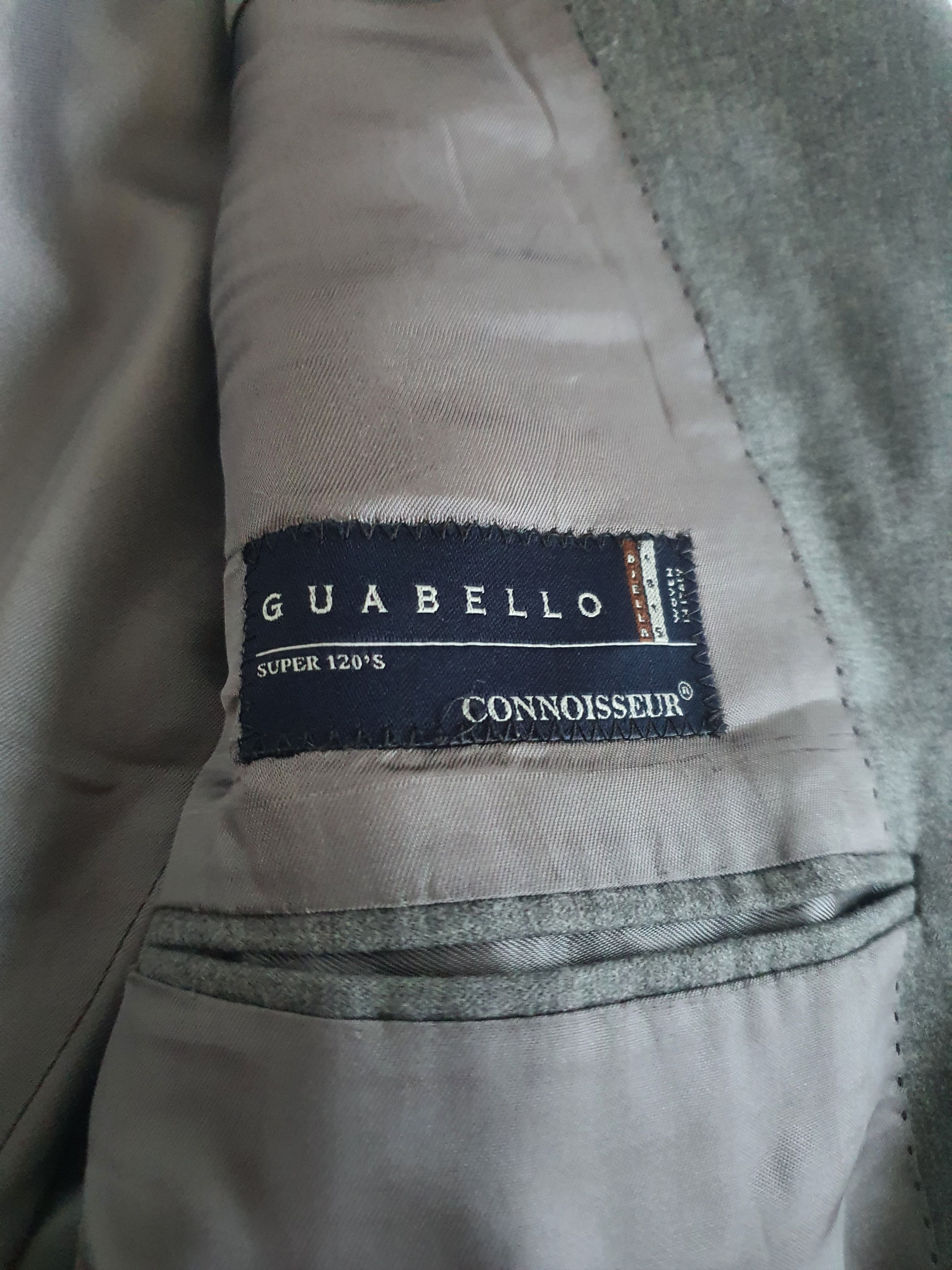 Lubiam Sports Coat Jacket - GUABELLO 120s Plain Weave - EU 58 Size 48R - 7 Thumbnail