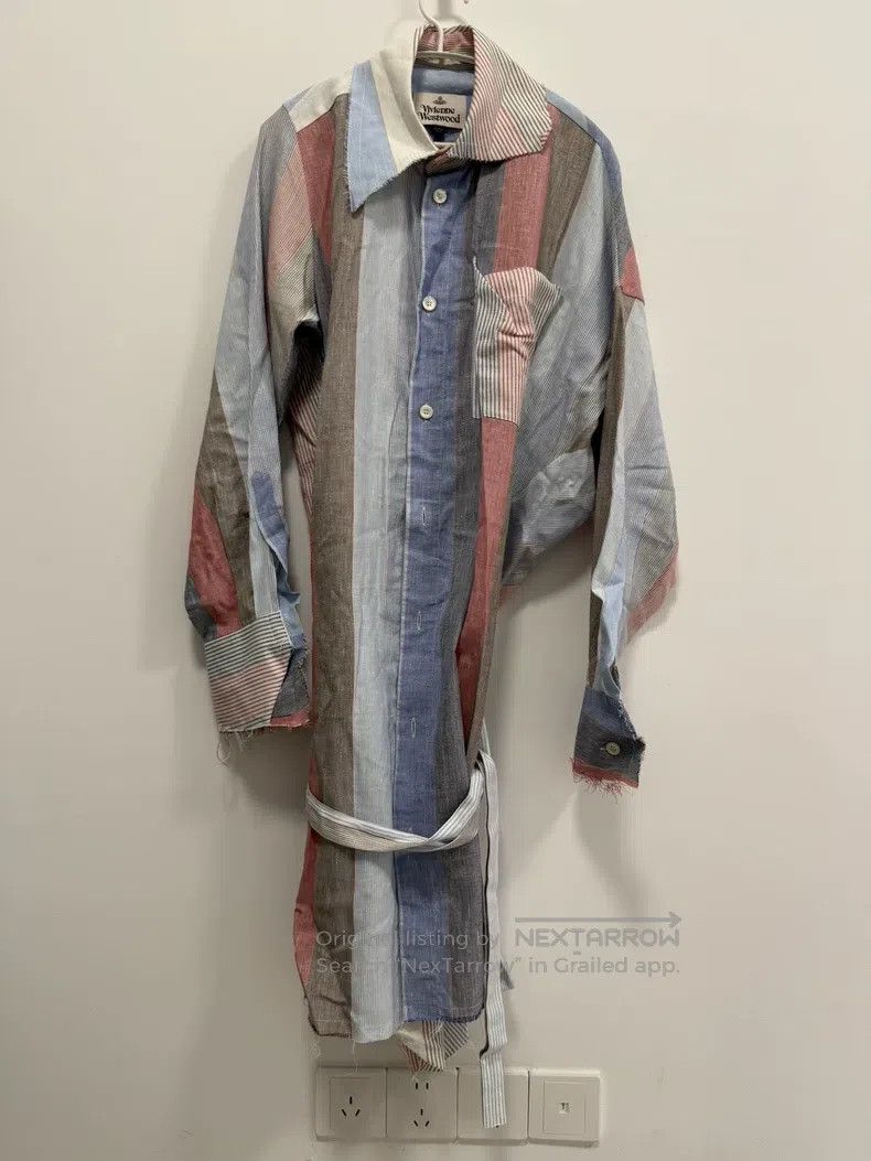 Vivienne Westwood Vivienne Westwood Shine Salmon Resort Cotton linen long-sl Size XS / US 0-2 / IT 36-38 - 1 Thumbnail
