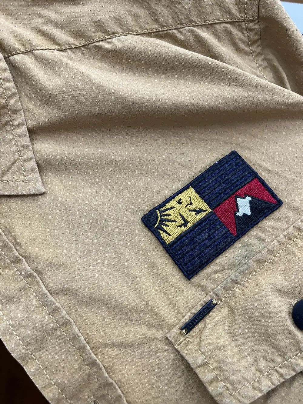 Diesel Diesel Boy Scout Cotton Button Up Shirt Size US M / EU 48-50 / 2 - 4 Thumbnail