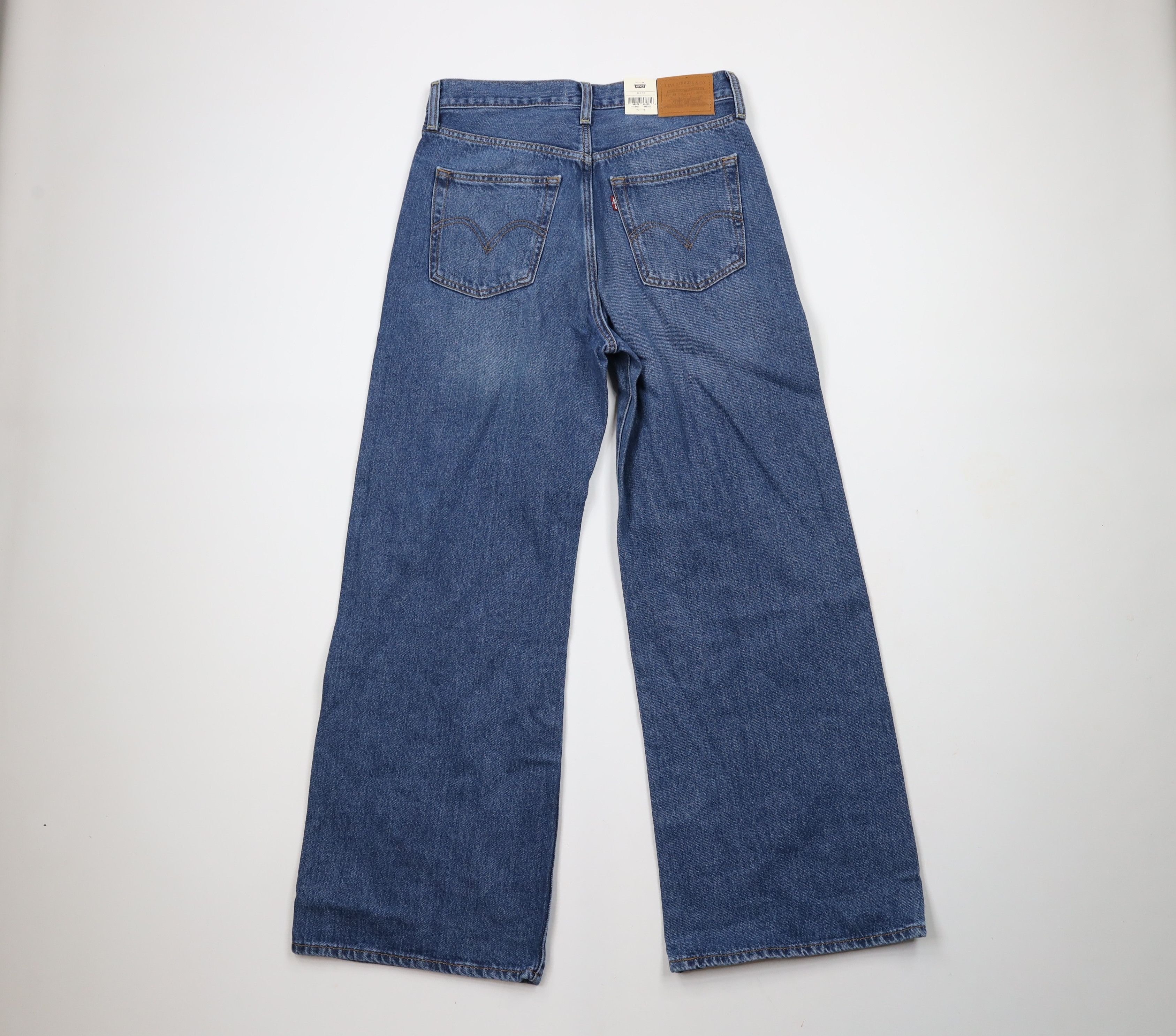 Levi's New Levis Ribcage Super High Rise Wide Leg Denim Jens Size 29" - 10 Thumbnail