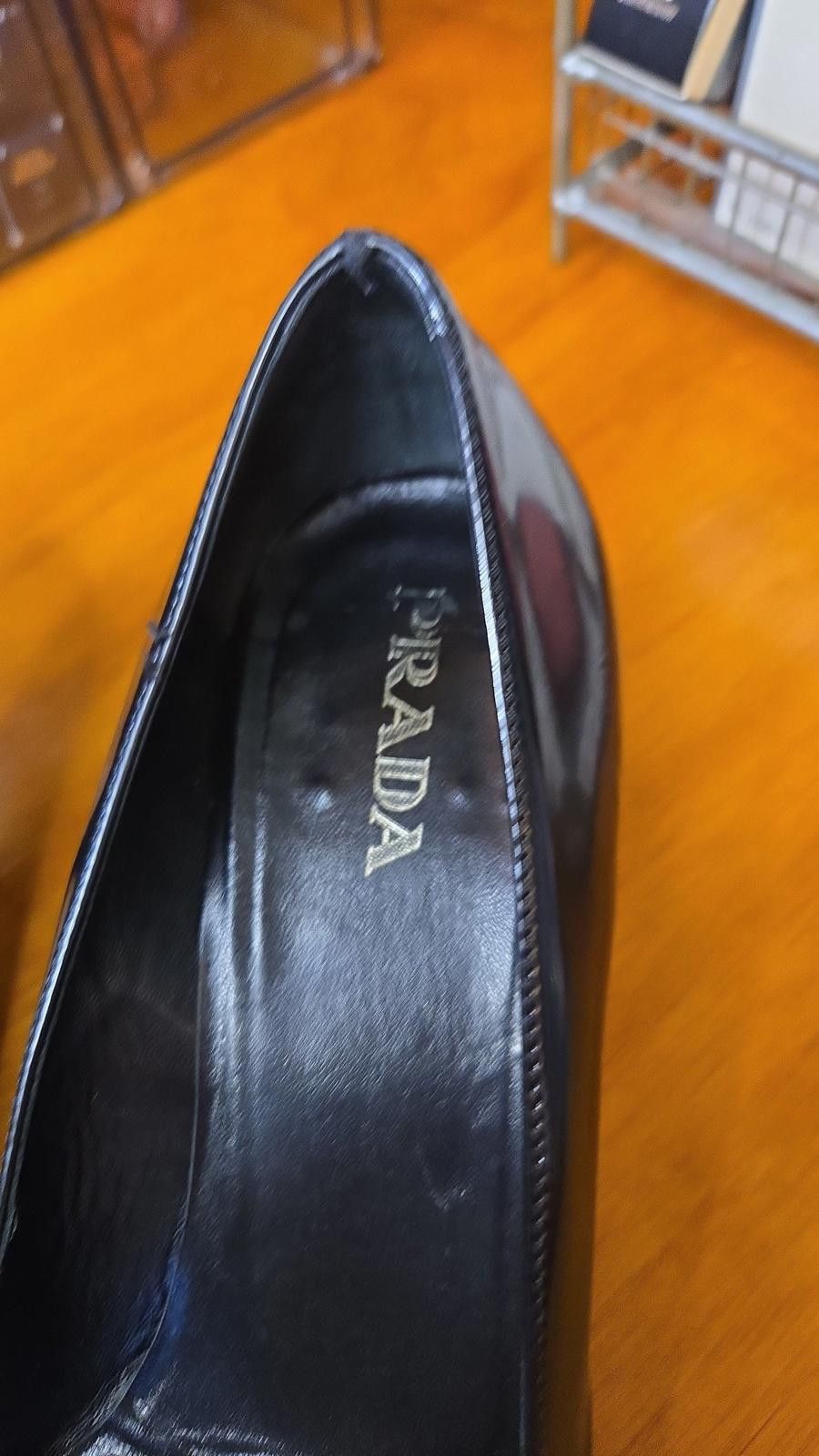 Prada Prada Kitten-heel Pointed toe Pumps Size 37 1/2 (7-7 12) Size US 7 / IT 37 - 3 Thumbnail