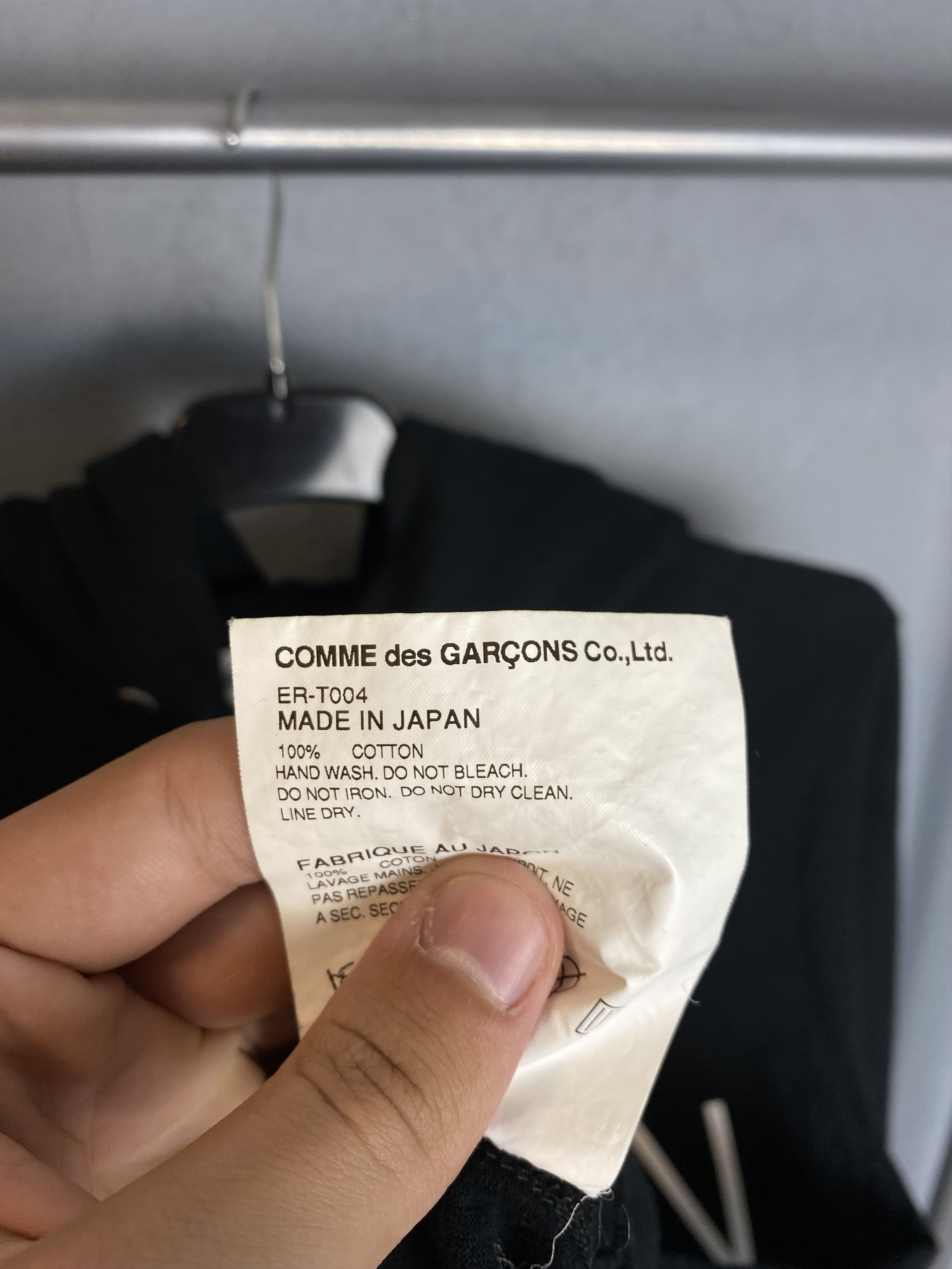 Comme des Garcons × Fumito Ganryu × Ganryu Ganryu Action Is Eloquence Hoodie Y2K Comme des Garcons Size US M / EU 48-50 / 2 - 5 Thumbnail