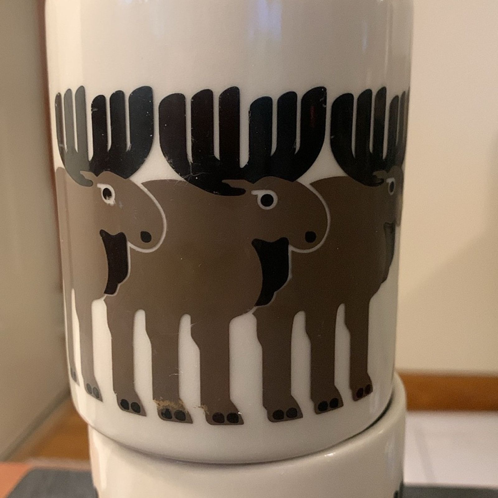 Vintage 2 Taylor & Ng moose coffee mugs cups Size ONE SIZE - 6 Thumbnail
