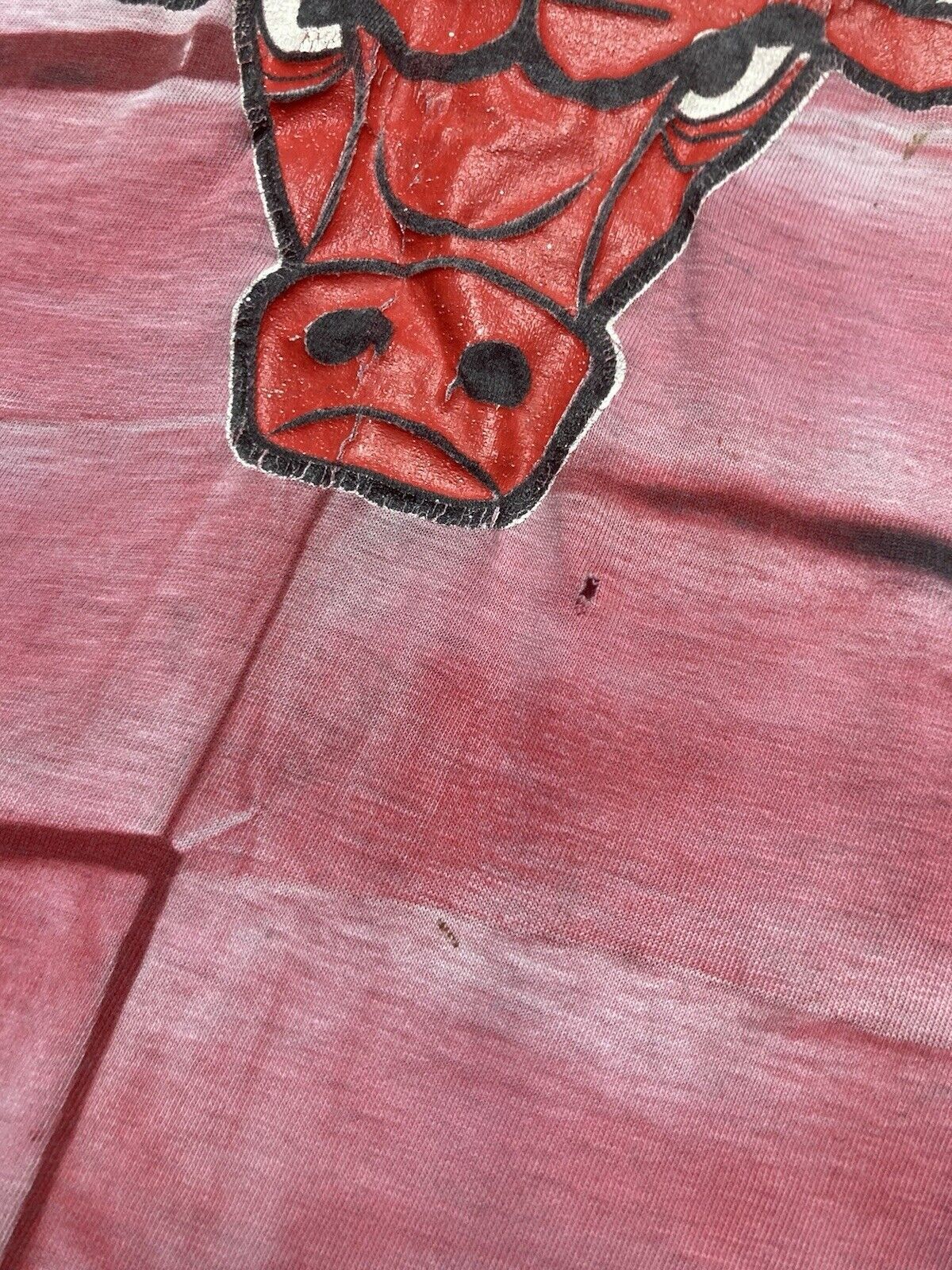 NBA × Vintage VTG 90s t shirt Chicago bulls tie dye NBA basketball soft L Size US L / EU 52-54 / 3 - 3 Thumbnail