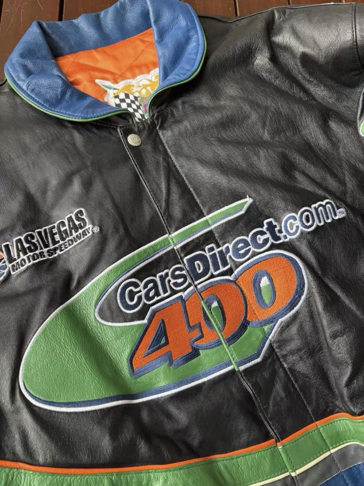 Jeff Hamilton Jeff Hamilton CarsDirect 400 Las Vegas Motor Speedway VTG Size US L / EU 52-54 / 3 - 4 Thumbnail