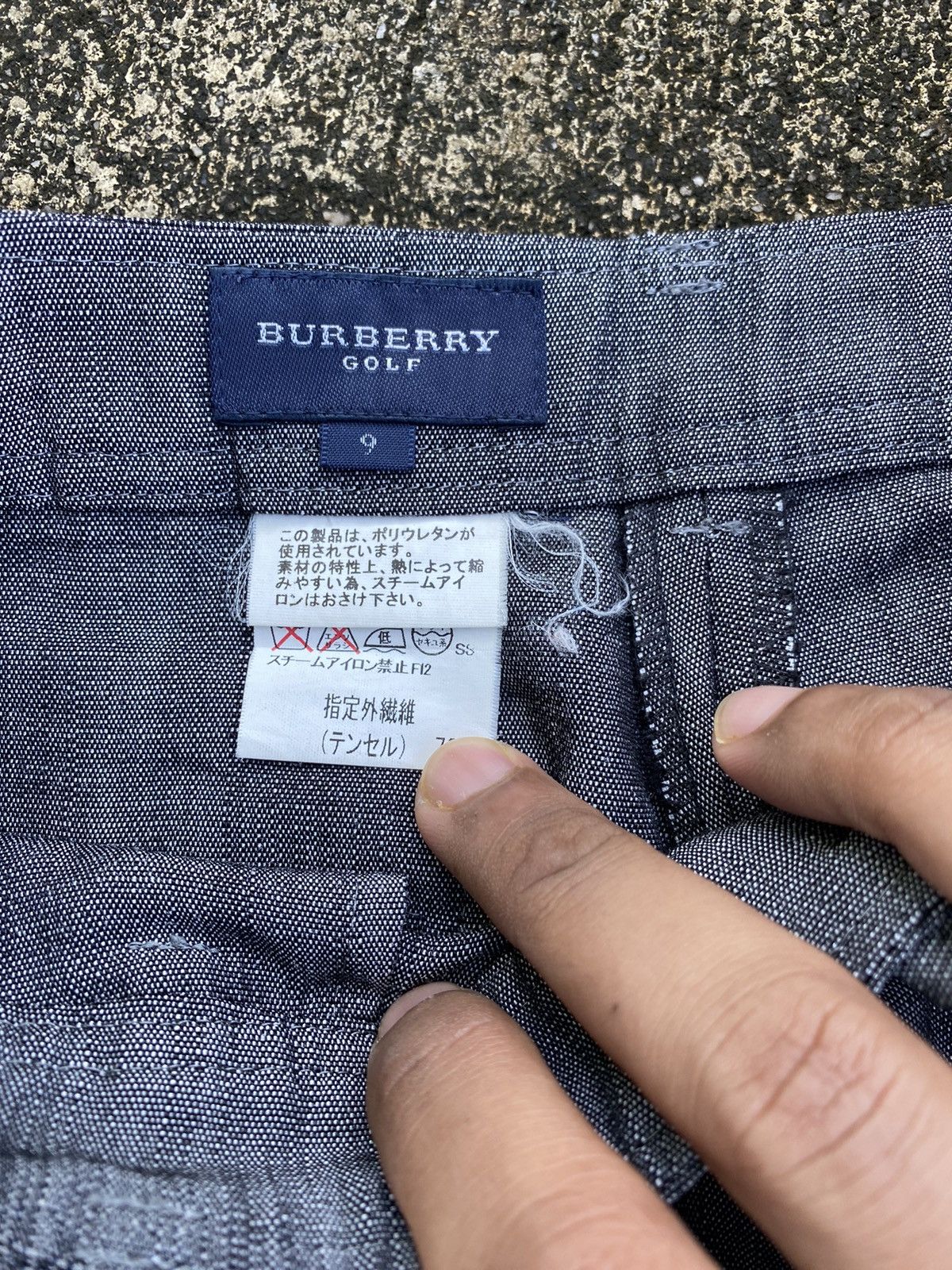 Burberry 🔥 Very Rare 🔥 Vintage Burberry Golf Pants Size US 27 - 6 Thumbnail