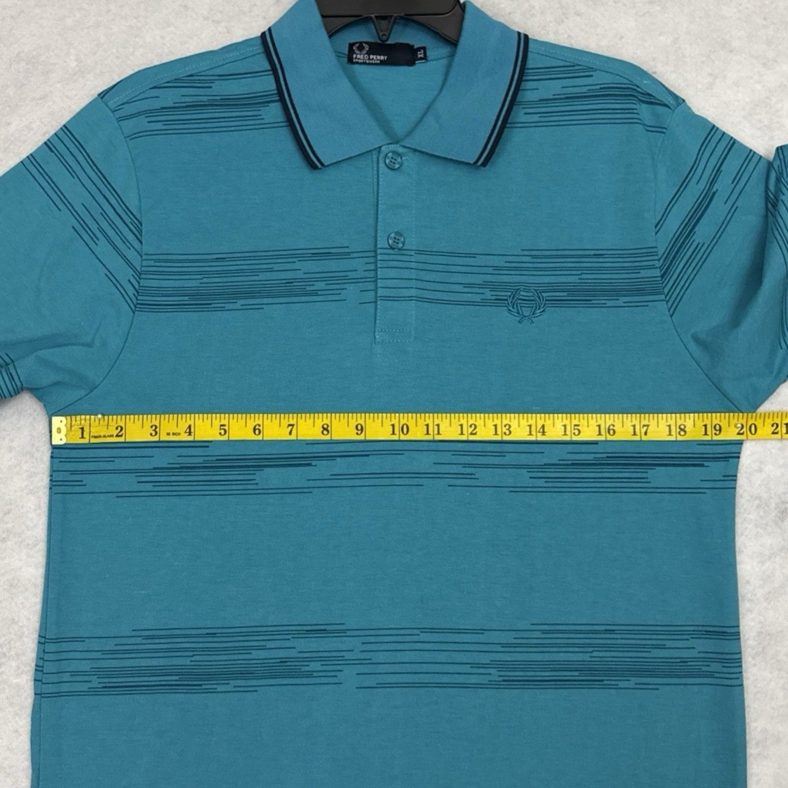 Fred Perry Fred Perry Polo Shirt Mens XL Turquoise Twin Tipped Golf Size US XL / EU 56 / 4 - 5 Thumbnail