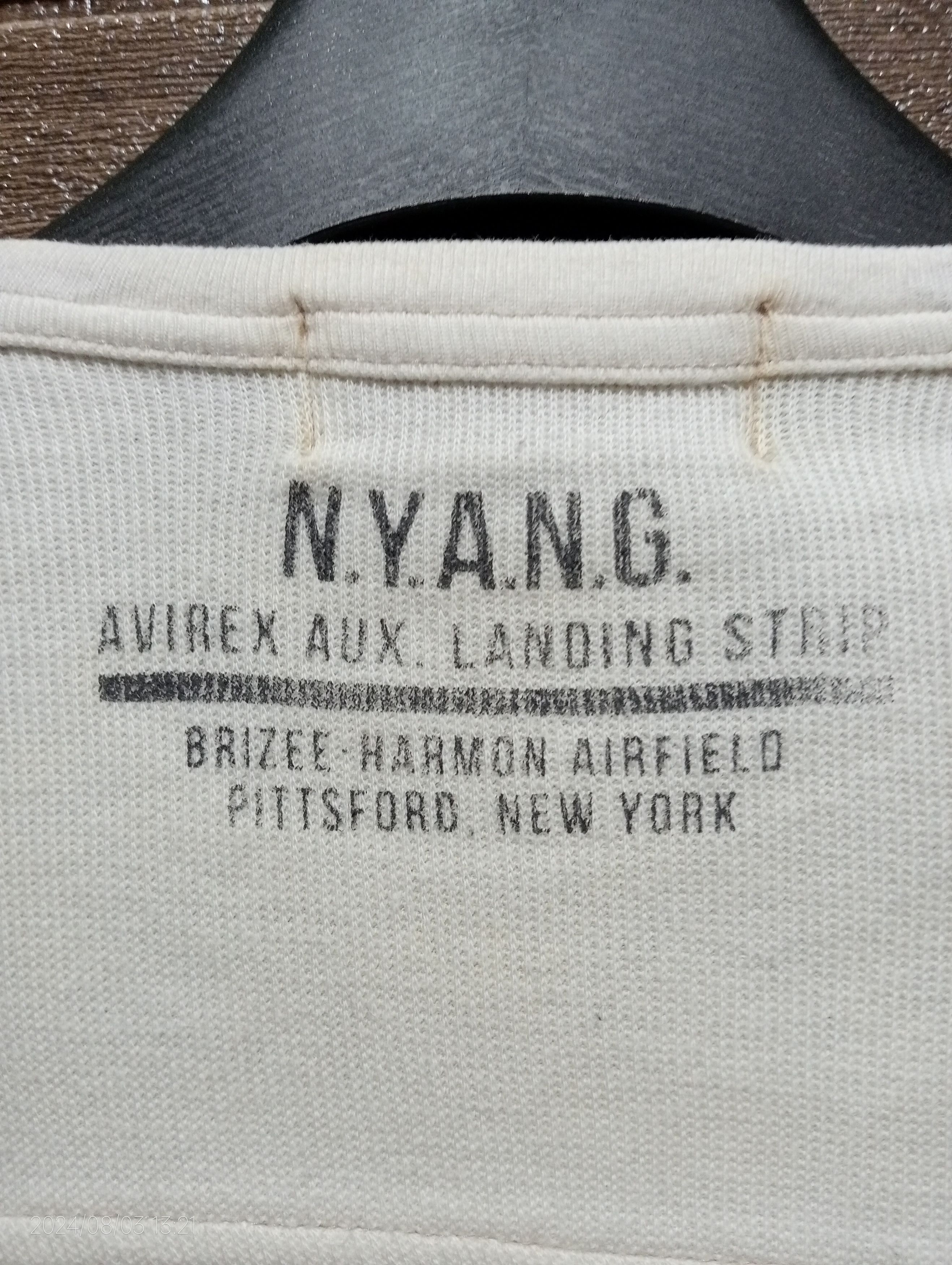 Avirex Avirex Aux Landing Strip Long Sleeve Tshirt Size US M / EU 48-50 / 2 - 3 Thumbnail