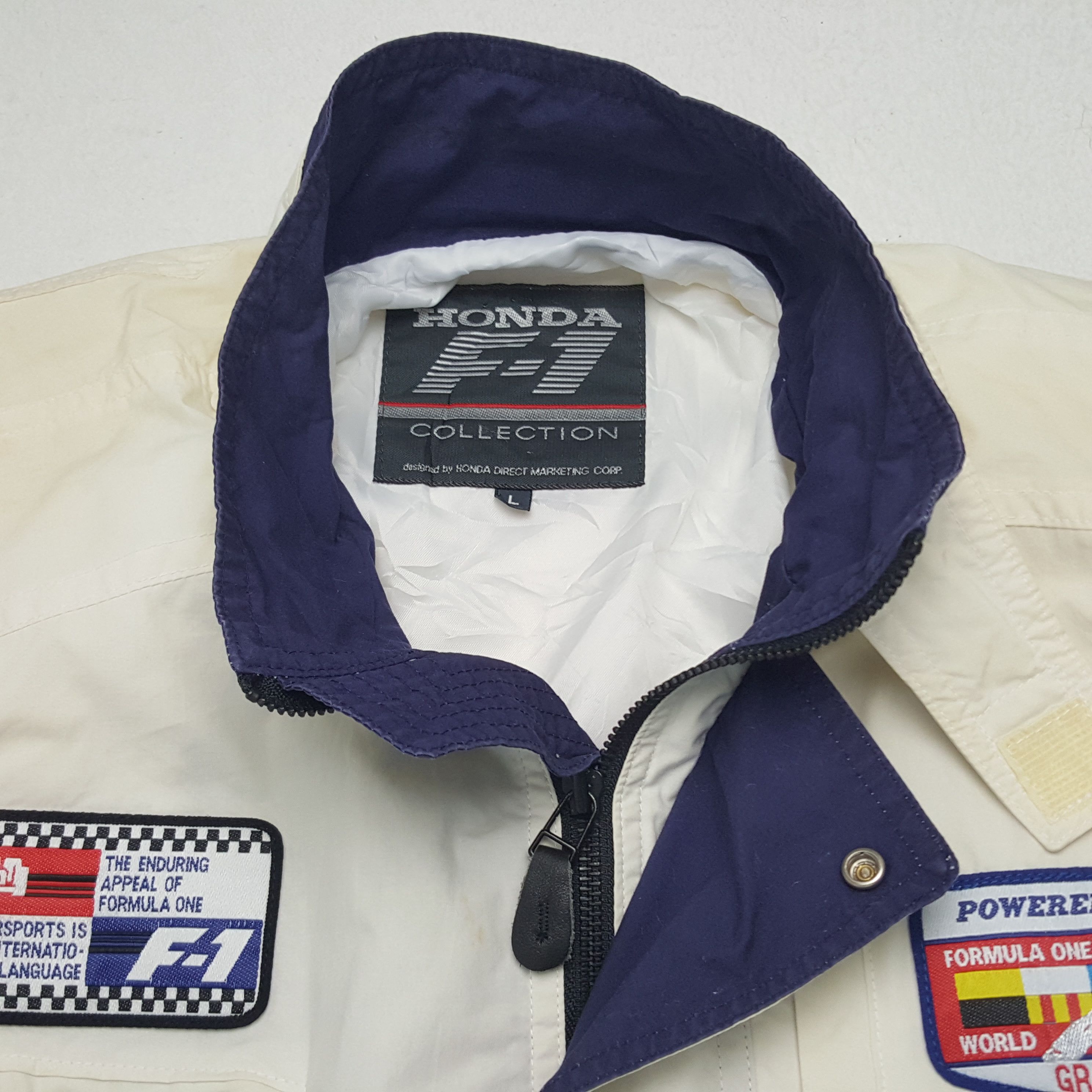 Honda Vintage Honda F1 Racing Team Bomber Jacket Size US M / EU 48-50 / 2 - 5 Thumbnail