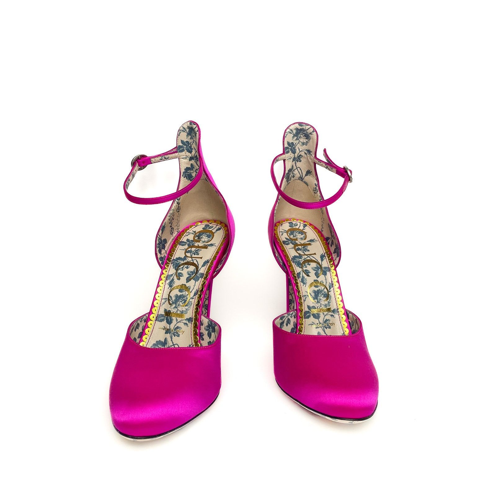 Gucci Neon Pink Heels Size US 8 / IT 38 - 2 Thumbnail
