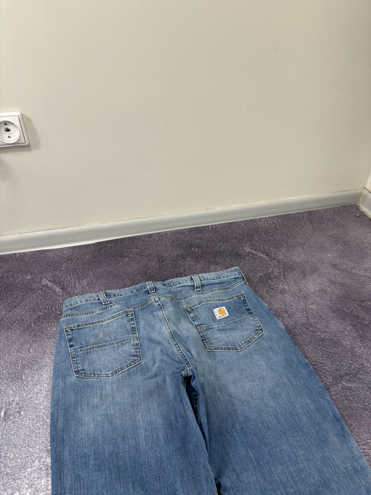 Carhartt Vintage Carhartt Rugged Flex Denim Relaxed Fit Blue Jeans Size US 38 / EU 54 - 6 Thumbnail