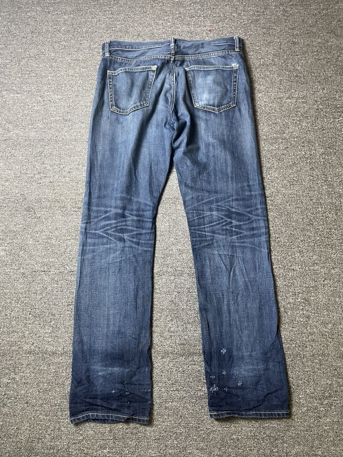 Japanese Brand × Uniqlo × Vintage UNIQLO JEANS Regular Fit Pants (111) Size US 35 - 10 Thumbnail