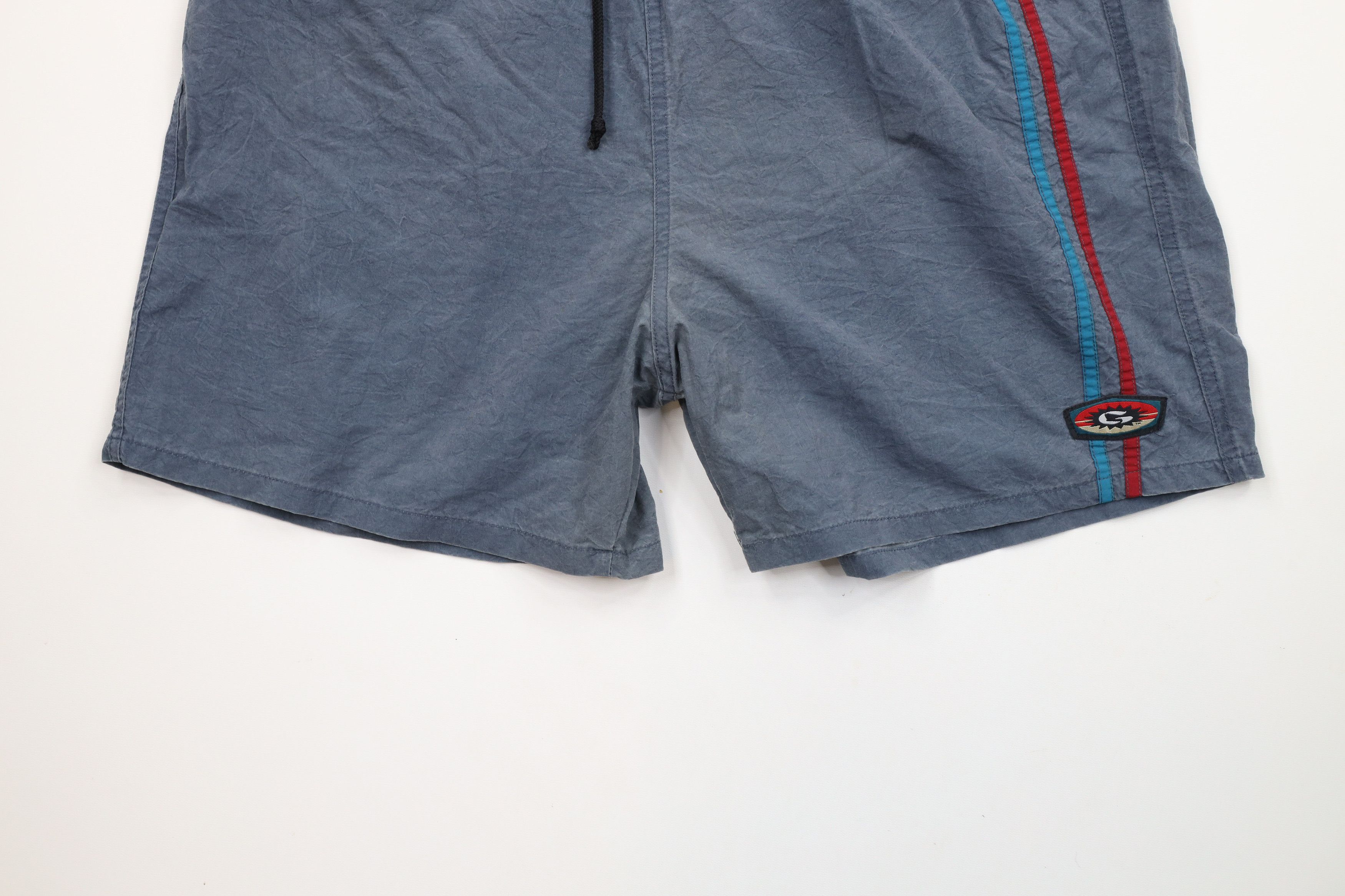Gotcha × Vintage Vintage 90s Gotcha Surfing Lined Shorts Swim Trunks Blue Size US 34 / EU 50 - 4 Thumbnail