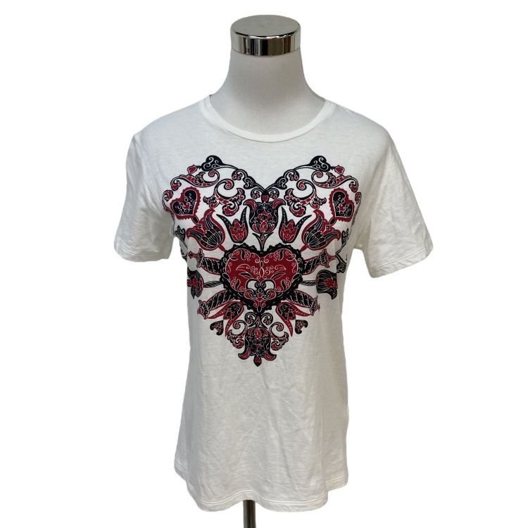 Dior Christian Dior Floral Heart Print T-Shirt Size S Size S / US 4 / IT 40 - 1 Preview