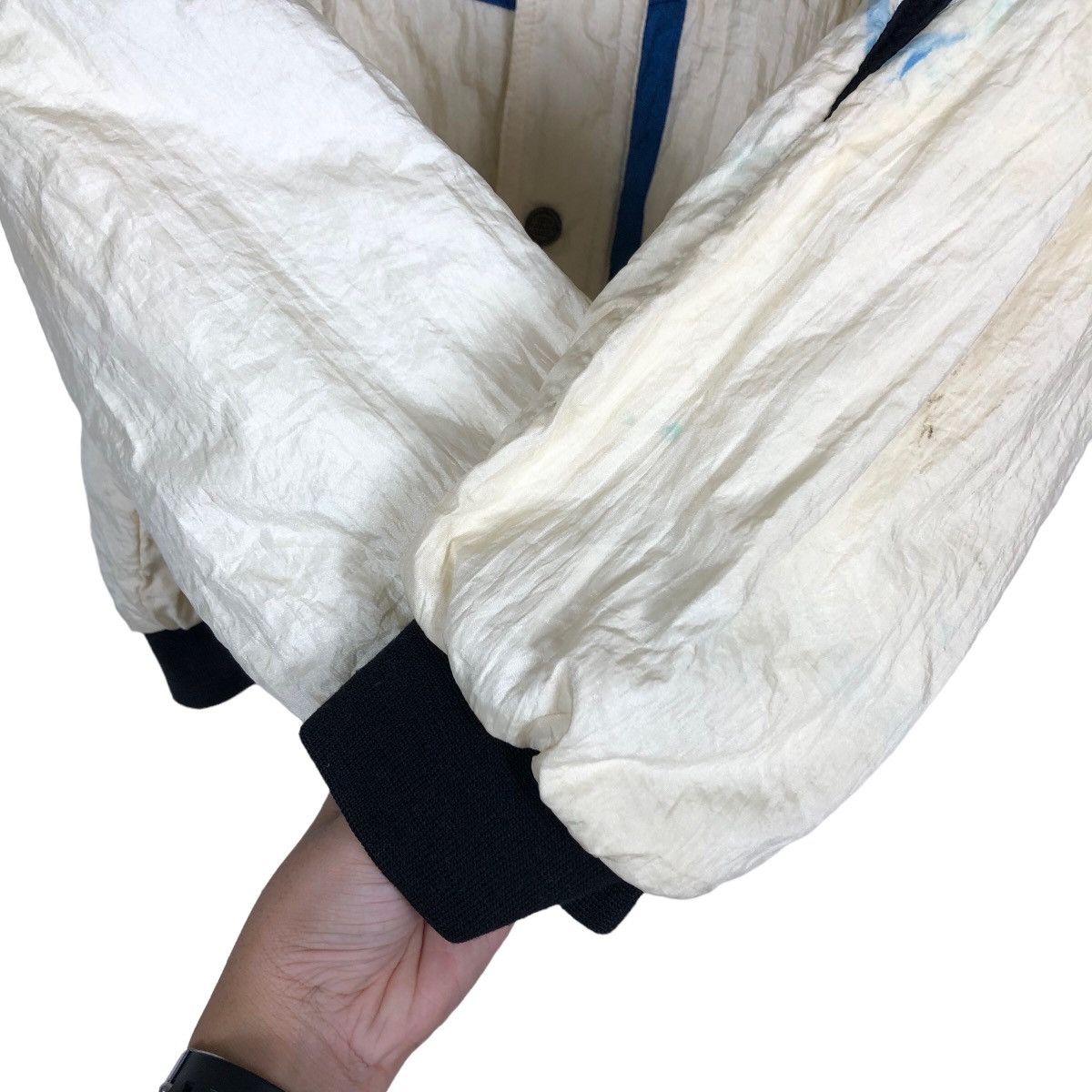 Japanese Brand 🔥90’s Cropped Bomber Jacket Fablice Issey Miyake Size US M / EU 48-50 / 2 - 12 Thumbnail