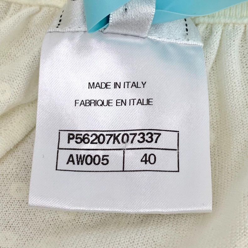 Chanel Chanel Beige sequin camellia embroidered cotton casual ski Size 26" / US 2 / IT 38 - 7 Thumbnail
