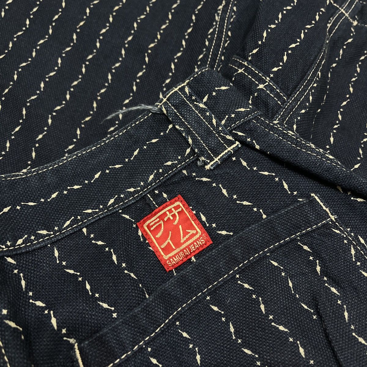 Samurai Jeans Samurai Jeans Wabash stripe Japanese Brand Short pants Size US 28 / EU 44 - 2 Thumbnail