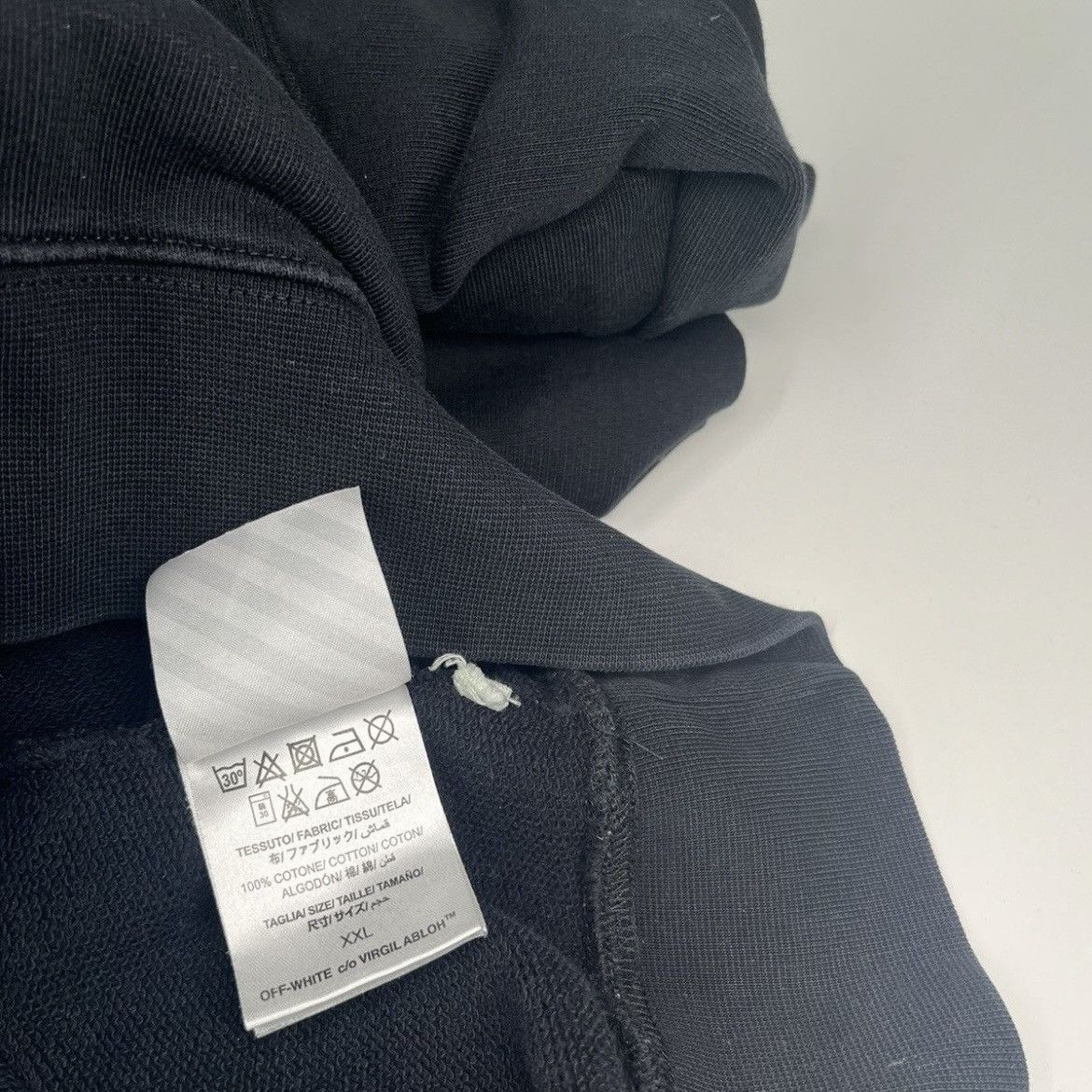 Off-White Off White Caravaggio Mirror Mirror Virgil Abloh Hoodie Size US XXL / EU 58 / 5 - 11 Thumbnail