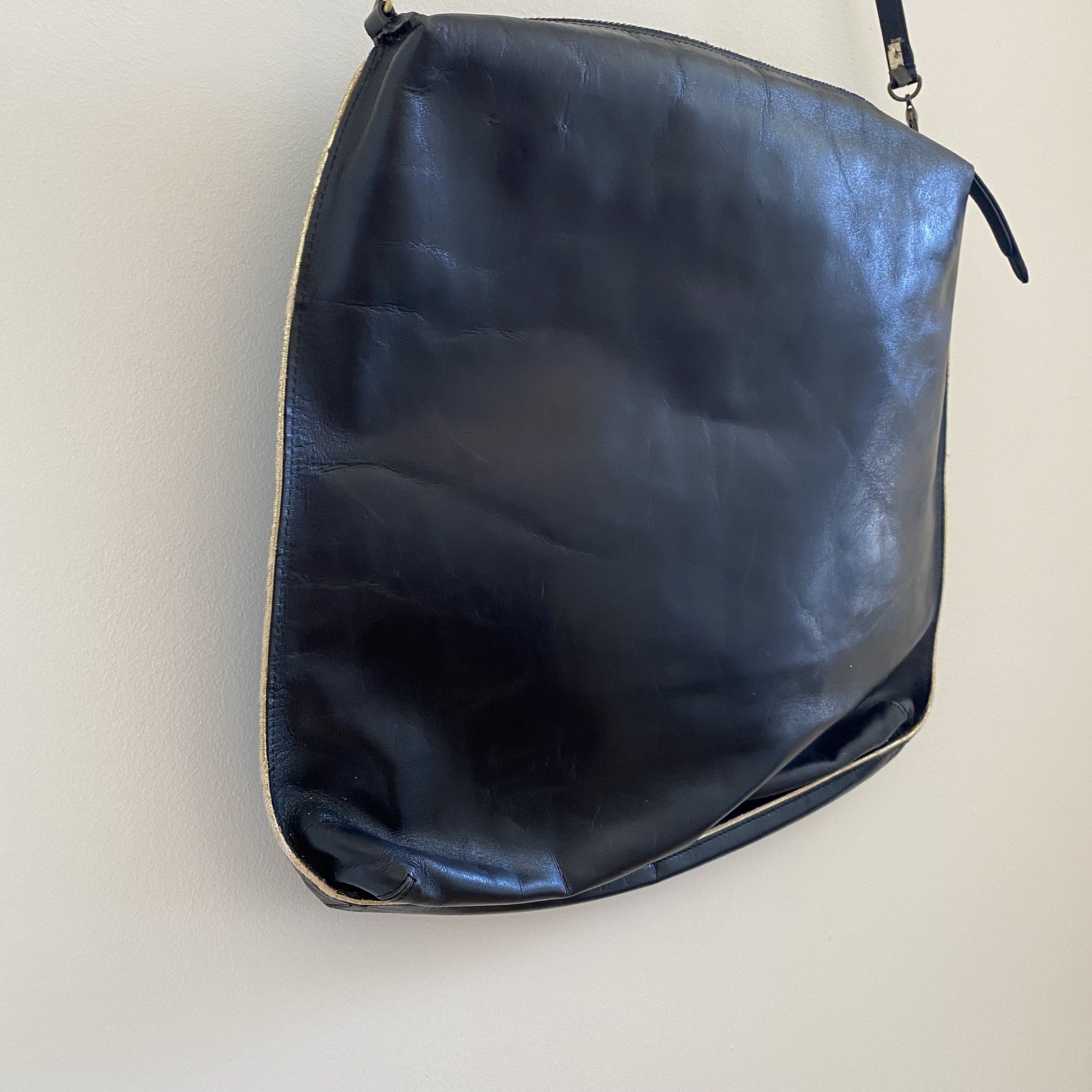 Dries Van Noten Dries Van Noten Piped Leather Bag Size ONE SIZE - 6 Thumbnail