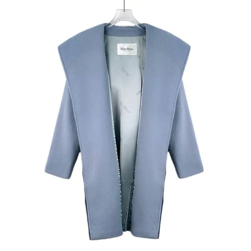 Max Mara MaxMara Blue Women's Coat - Size S 0089 Size S / US 4 / IT 40 - 1 Thumbnail