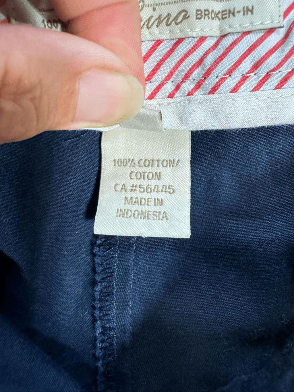 J.Crew J.Crew Factory Women's Size 10 Navy Blue Chino Shorts 5" Size 32" / US 10 / IT 46 - 7 Thumbnail