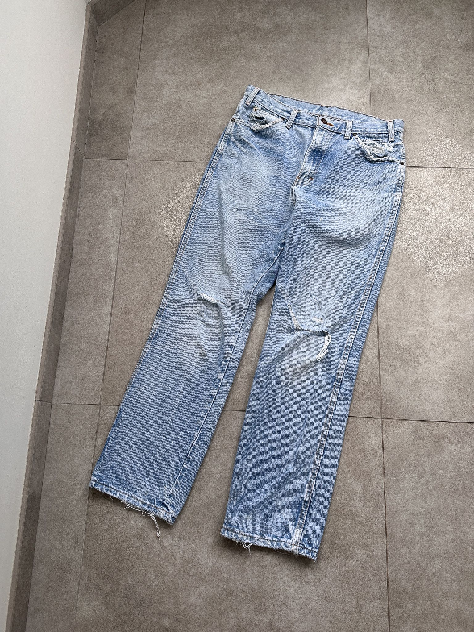 Dickies Vintage Dickies Distressed Blue Denim Pants Jeans Size US 32 / EU 48 - 5 Thumbnail
