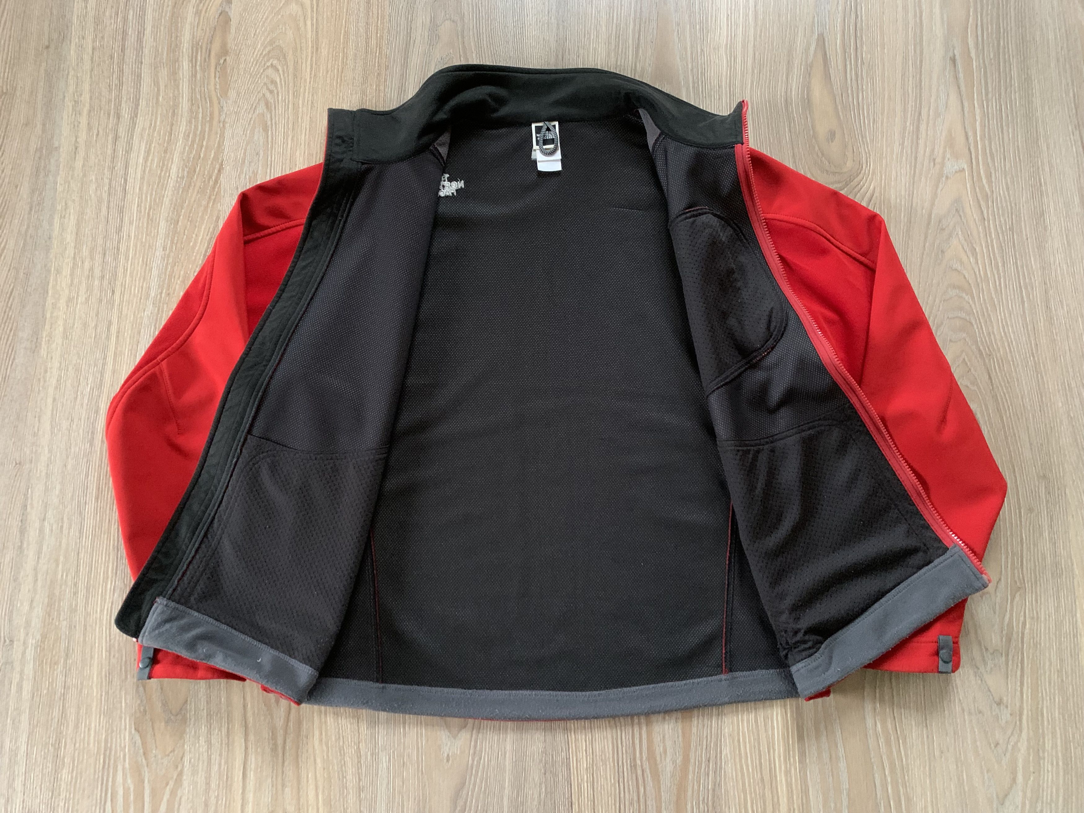 The North Face × Vintage The North Face Fleece Windspopper Red Vintage Jacket Size US M / EU 48-50 / 2 - 4 Thumbnail