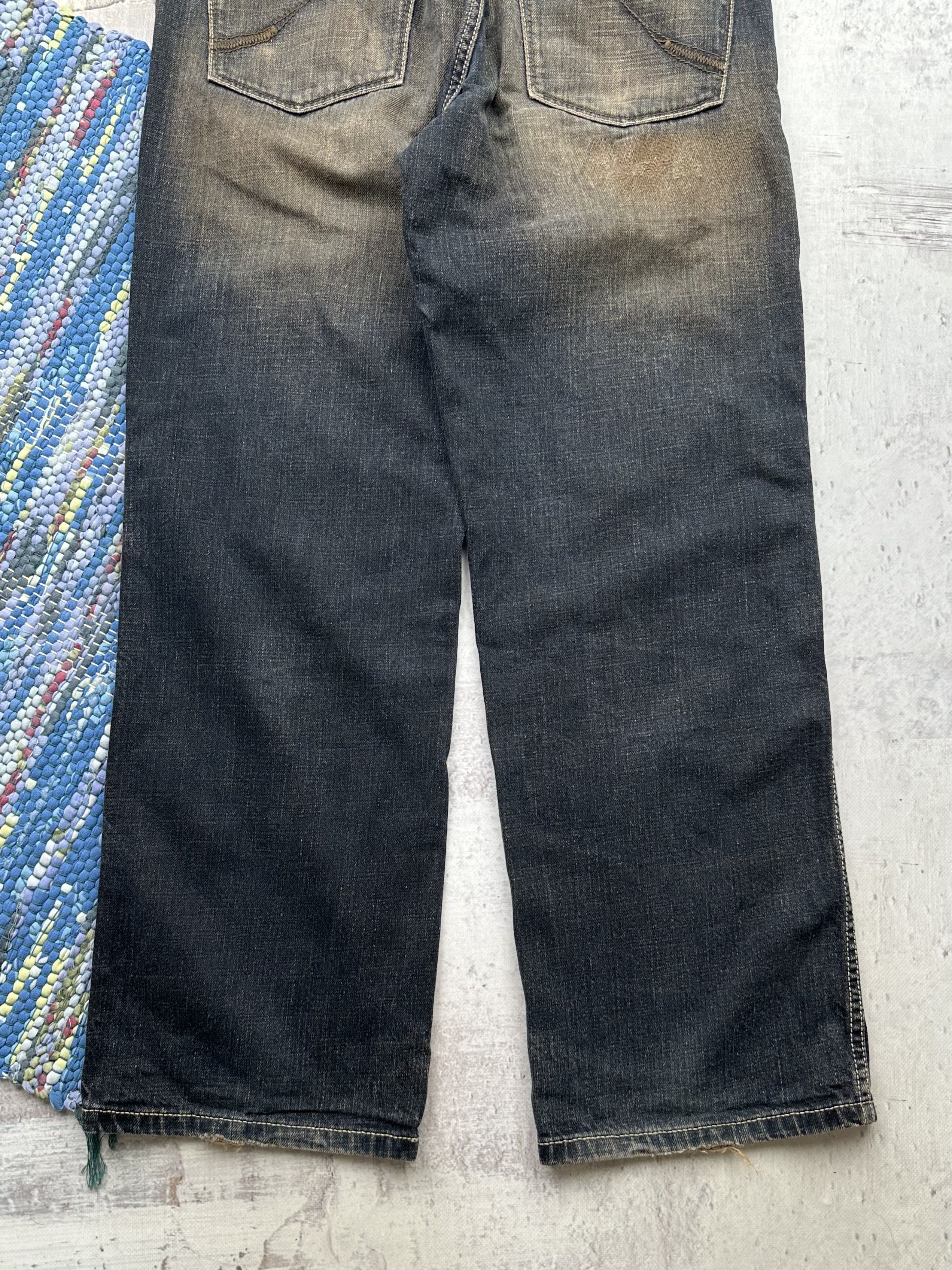 DKNY DKNY Vintage Faded Baggy Jeans A570(213) Size US 32 / EU 48 - 9 Thumbnail