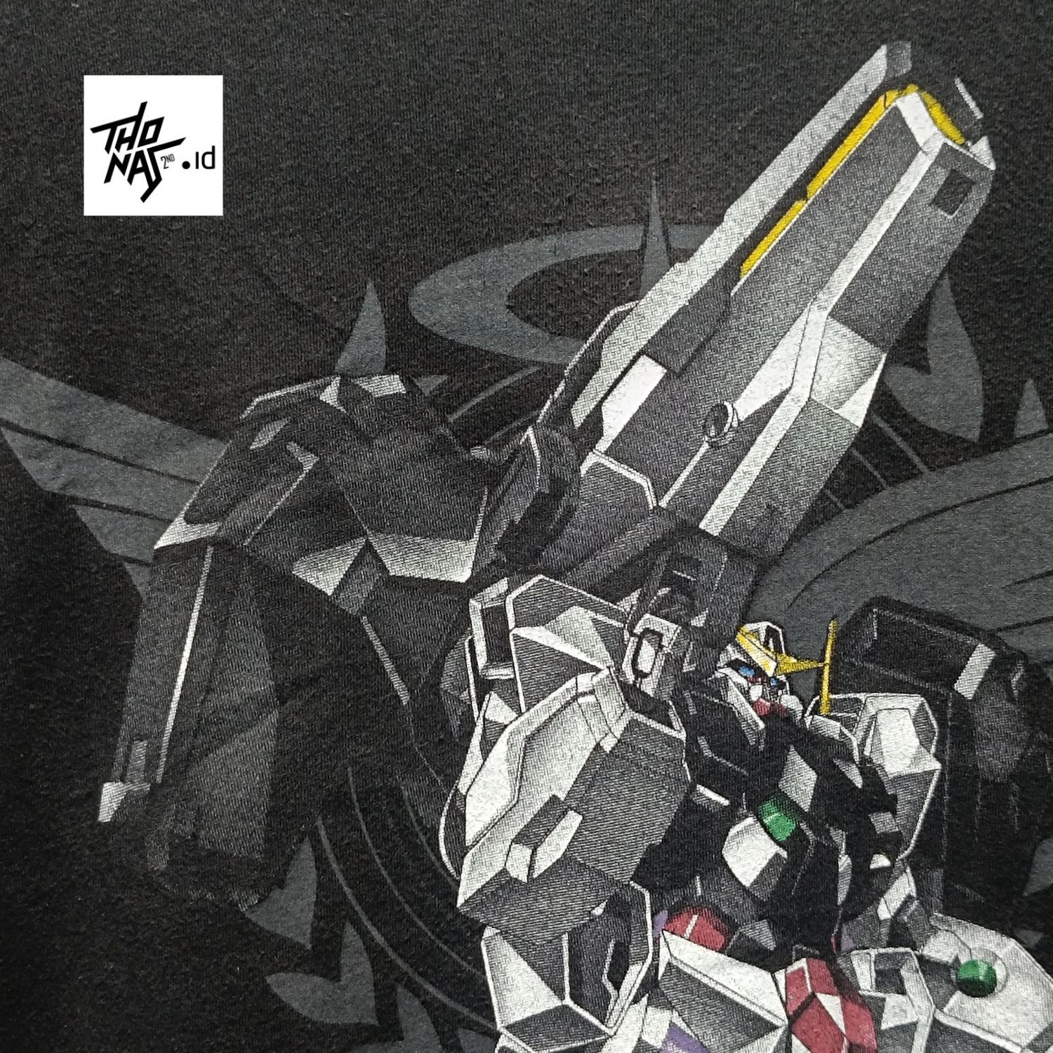 Anime Rare Vintage Gundam 00 Celestial Being Anime Manga Mecha Size US L / EU 52-54 / 3 - 3 Thumbnail