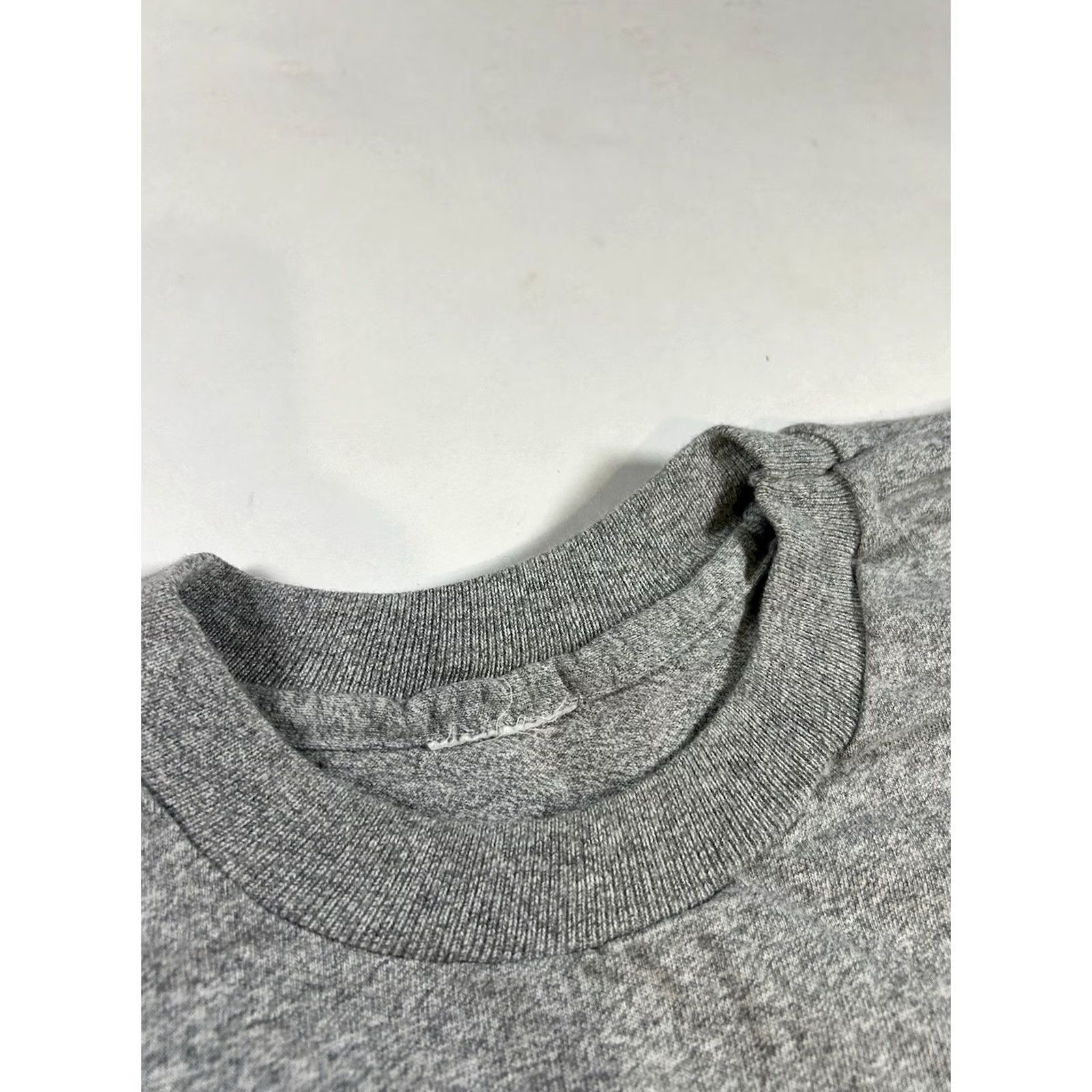 Vintage VINTAGE The Citadel Baseball Logo Shirt Adult Large Heather Gray USA Made The Cotton Exchange Size US L / EU 52-54 / 3 - 5 Thumbnail