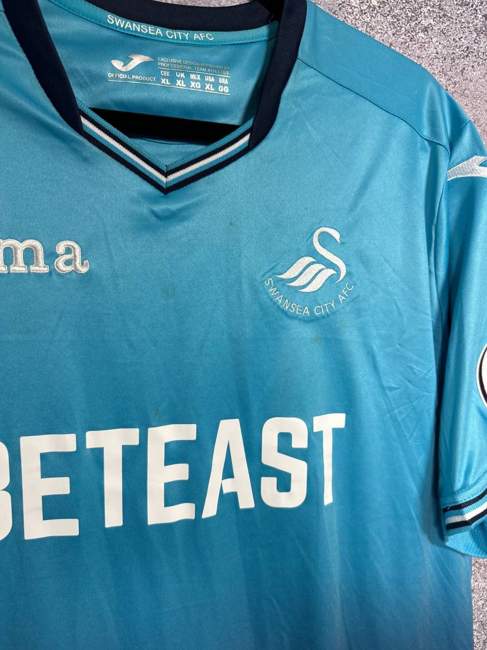Joma × Vintage Vintage Swansea City 2016/17 Away Joma Soccer Jersey Size US XL / EU 56 / 4 - 10 Thumbnail