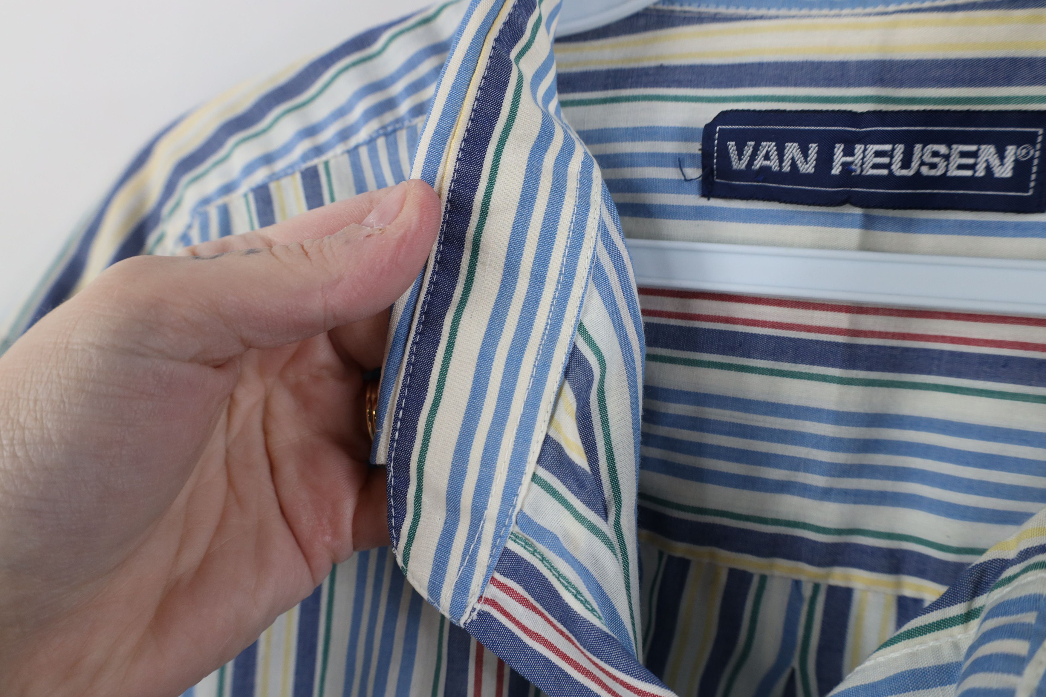 Vintage Vintage 90s Streetwear Short Sleeve Button Down Shirt Size US L / EU 52-54 / 3 - 7 Thumbnail