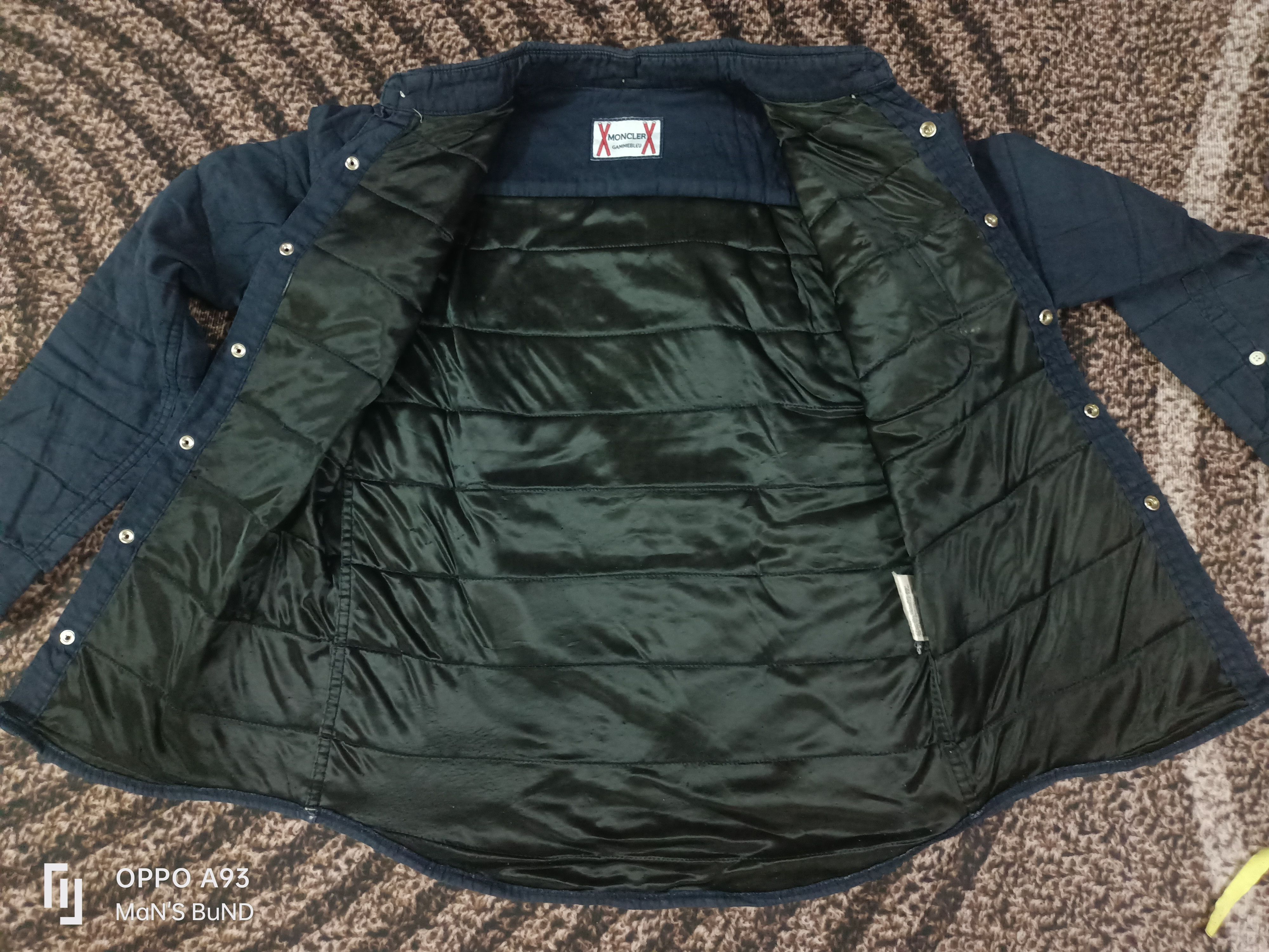 Moncler Distressed MONCLER GAMMEBLEU Size US M / EU 48-50 / 2 - 15 Thumbnail