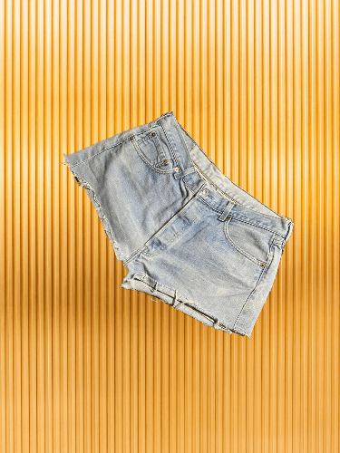 Levi's × Vintage Levi's Distressed Wash Denim 501 Jean Shorts Size 34" / US 12 / IT 48 - 1 Thumbnail