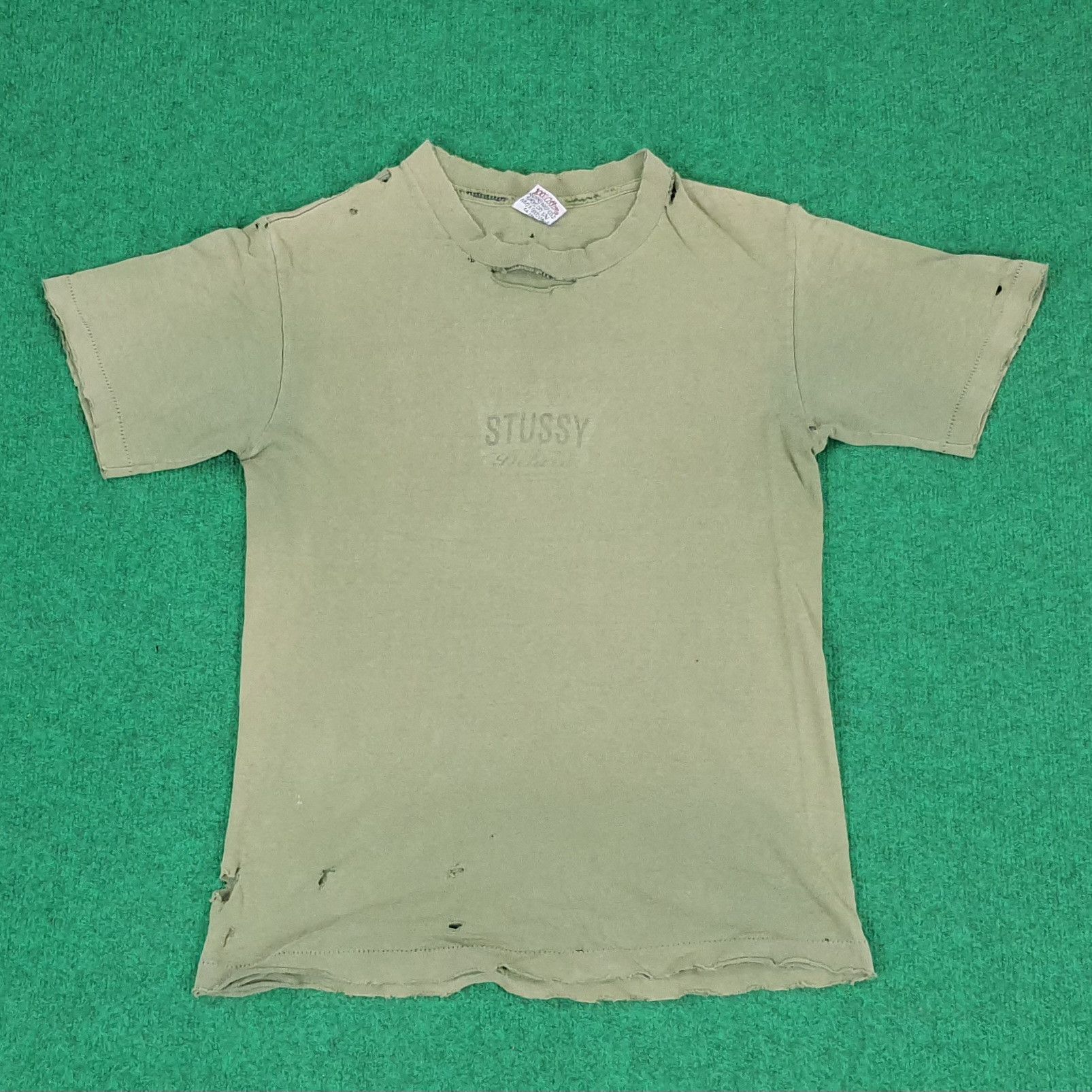 Stussy Vintage Stussy Deluxe Streetwear T-shirt Size US S / EU 44-46 / 1 - 3 Thumbnail