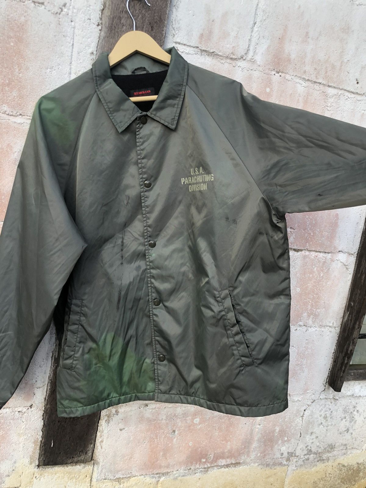 Other Redskins U.S.A Parachuting Division Coach’s Jacket Size US L / EU 52-54 / 3 - 6 Thumbnail