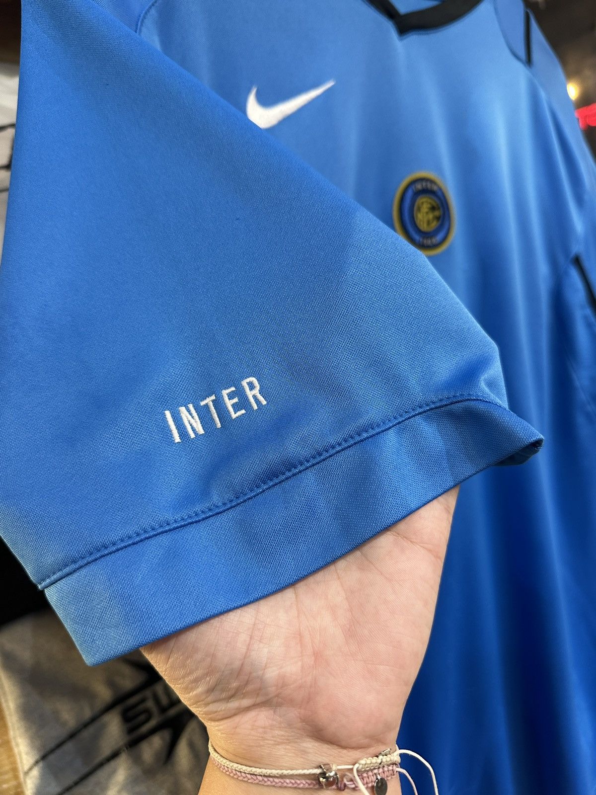 Nike Vintage Inter Milan 2006-07 Nike Total Training Jersey Size US M / EU 48-50 / 2 - 6 Thumbnail