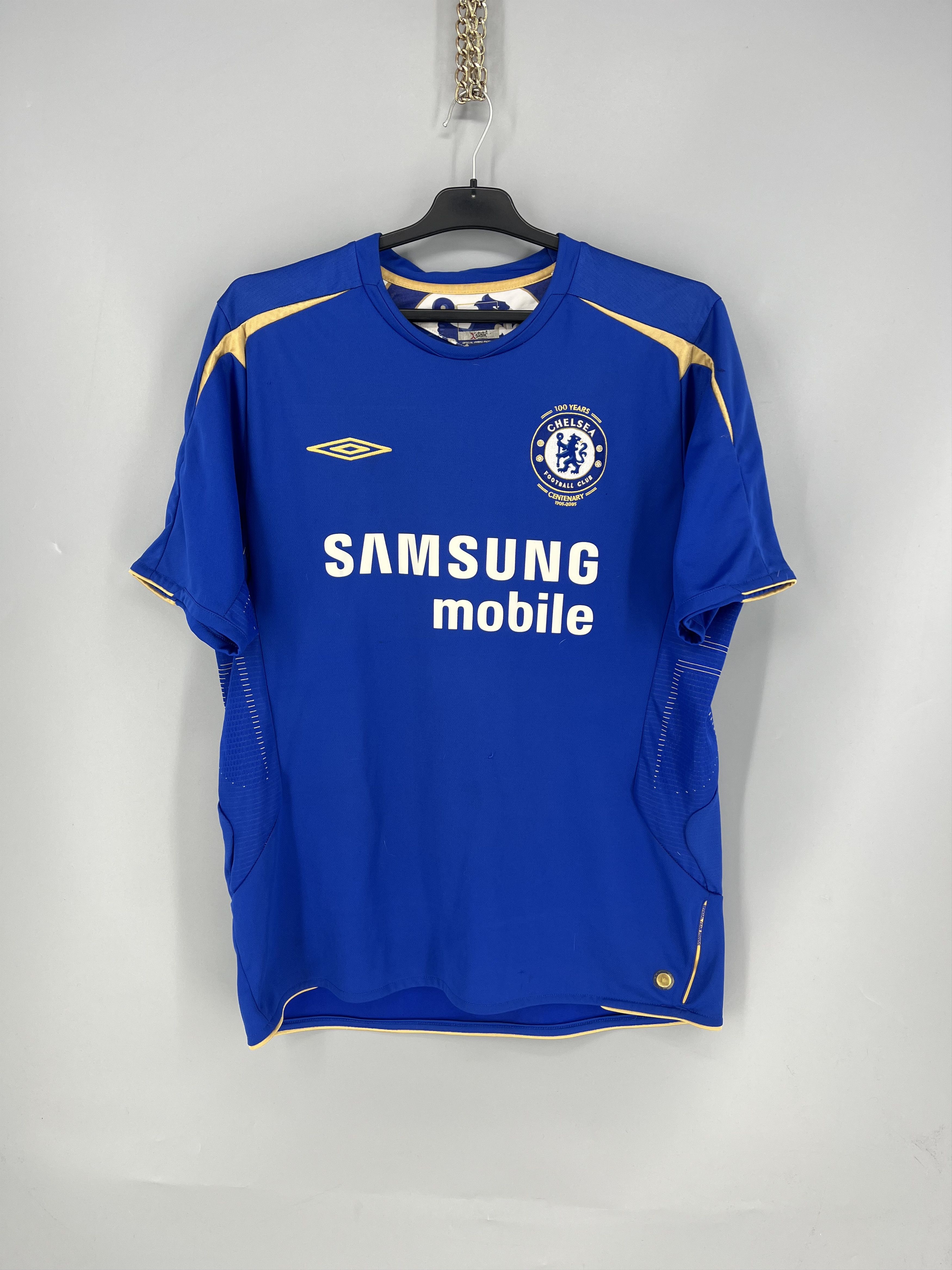 Umbro Umbro Chelsea Football Soccer Jersey Samsung Size L Size US L / EU 52-54 / 3 - 1 Thumbnail