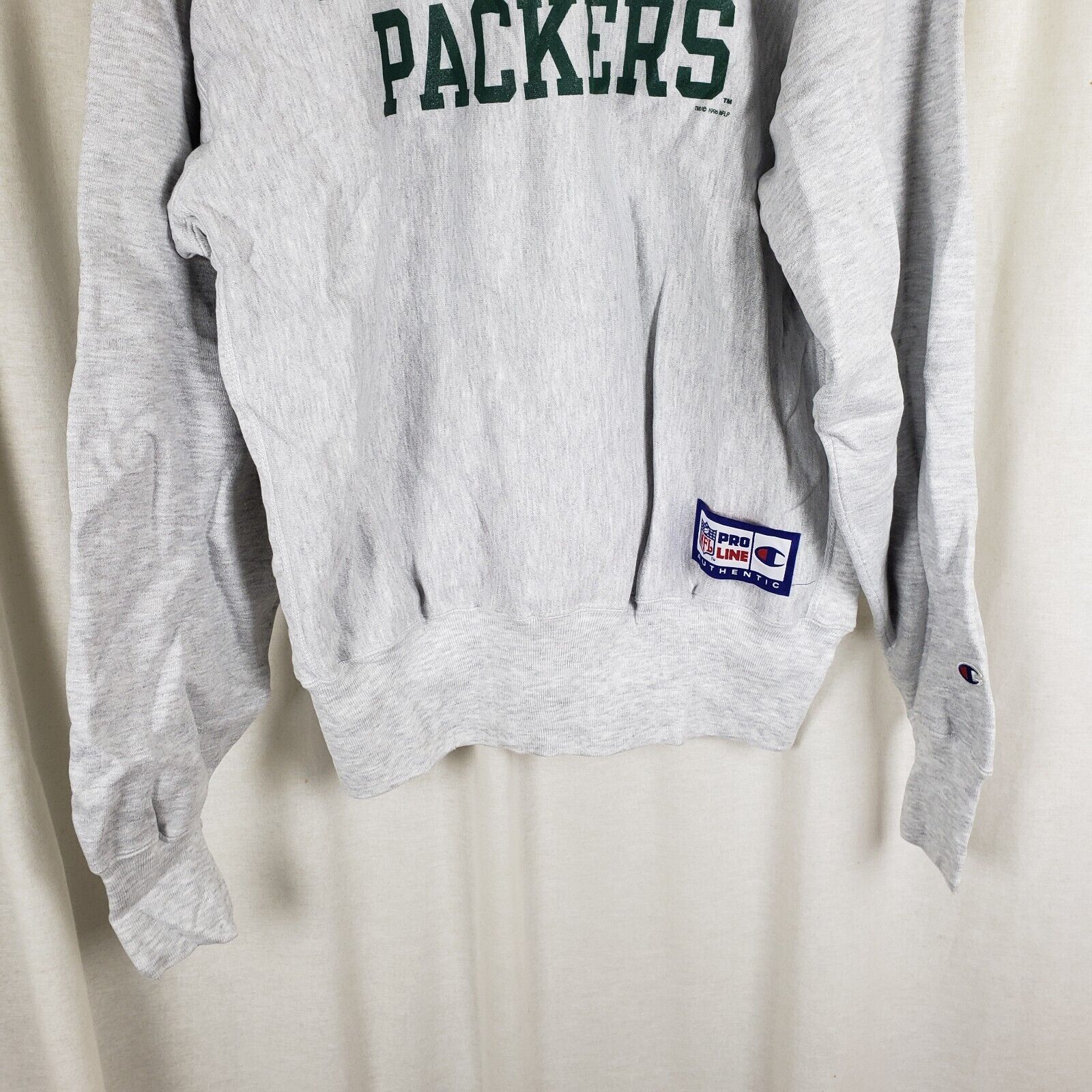 Champion Vtg Champion Pro Line Packers Reverse Weave Sweatshirt XL Size US XL / EU 56 / 4 - 4 Thumbnail