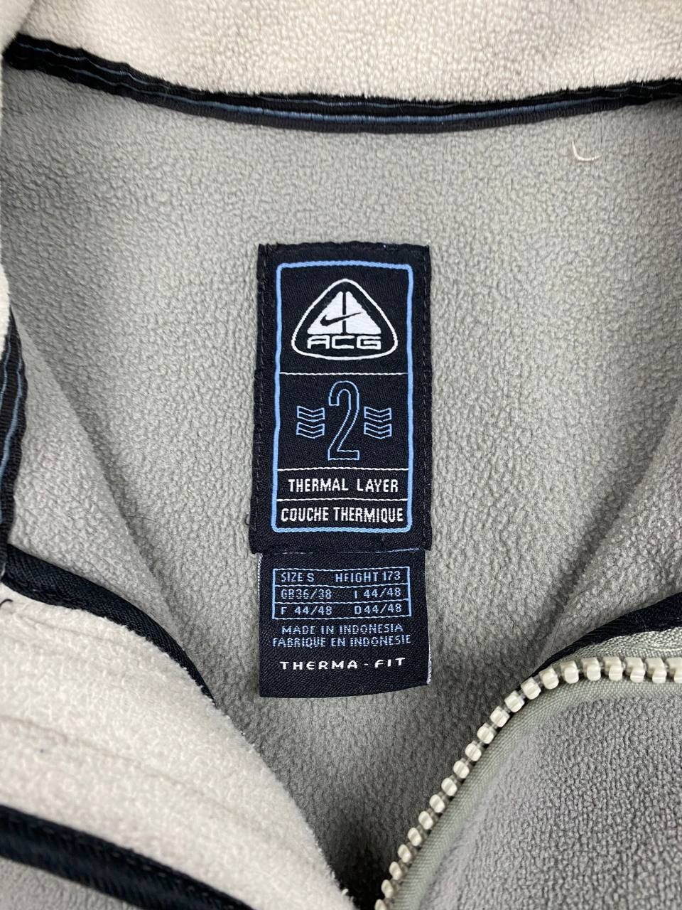 Nike ACG × Vintage Retro Nike ACG Fleece Vest 90’s Thermal Layer Size US S / EU 44-46 / 1 - 10 Thumbnail