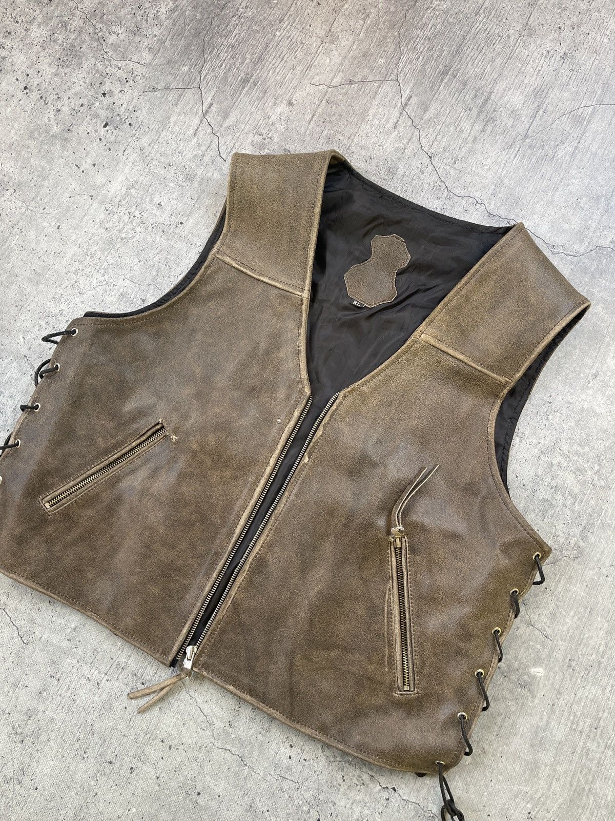 Vintage Vintage moto vest Size US XL / EU 56 / 4 - 1 Thumbnail