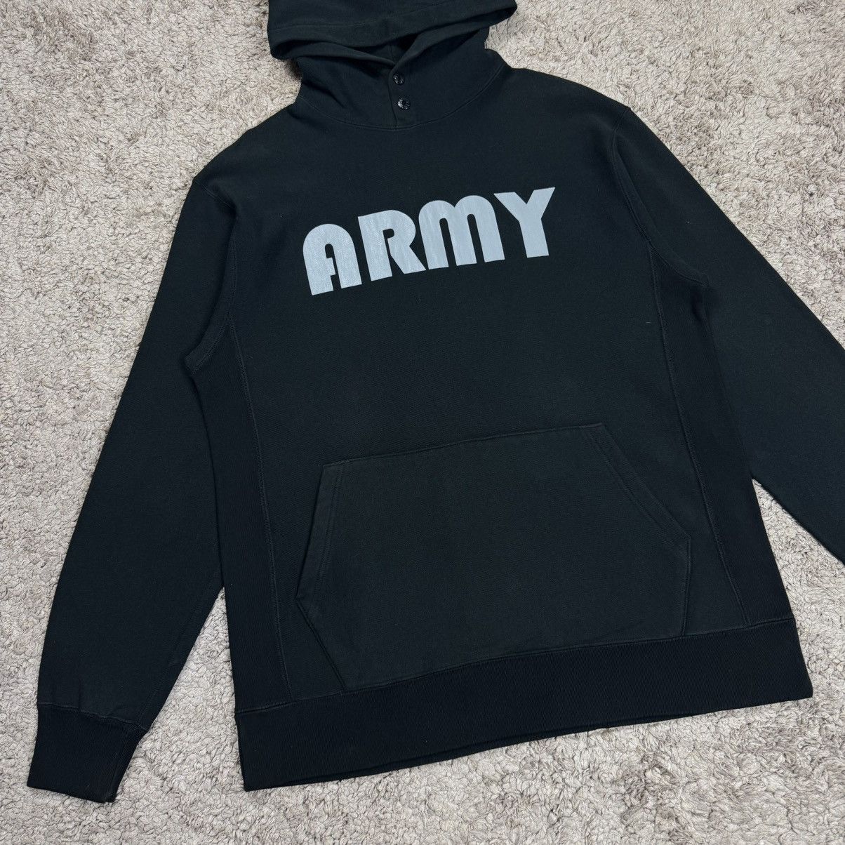 Bape Vintage Bape ARMY Hoodie Sweatshirt Size US L / EU 52-54 / 3 - 3 Thumbnail