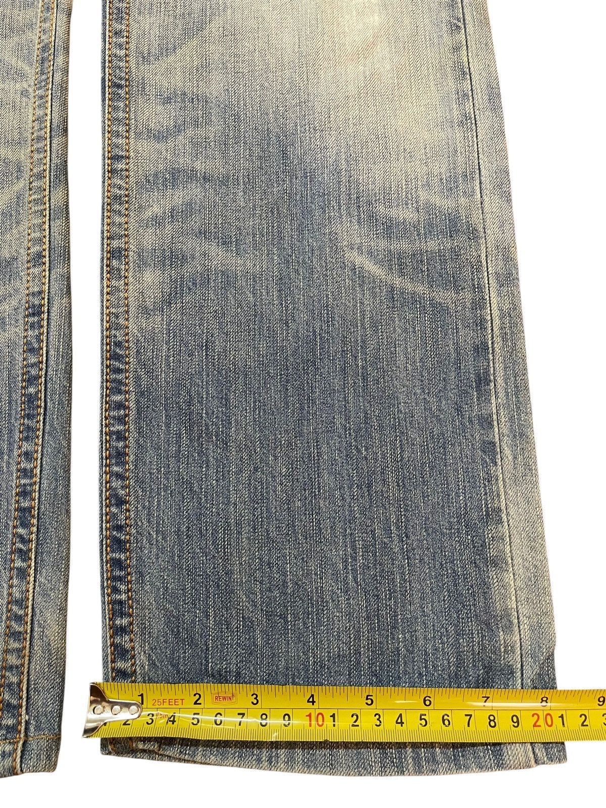 Edwin Edwin XV Exclusive Vintage Mud Faded Wash Style Loose Jeans Size US 32 / EU 48 - 17 Thumbnail